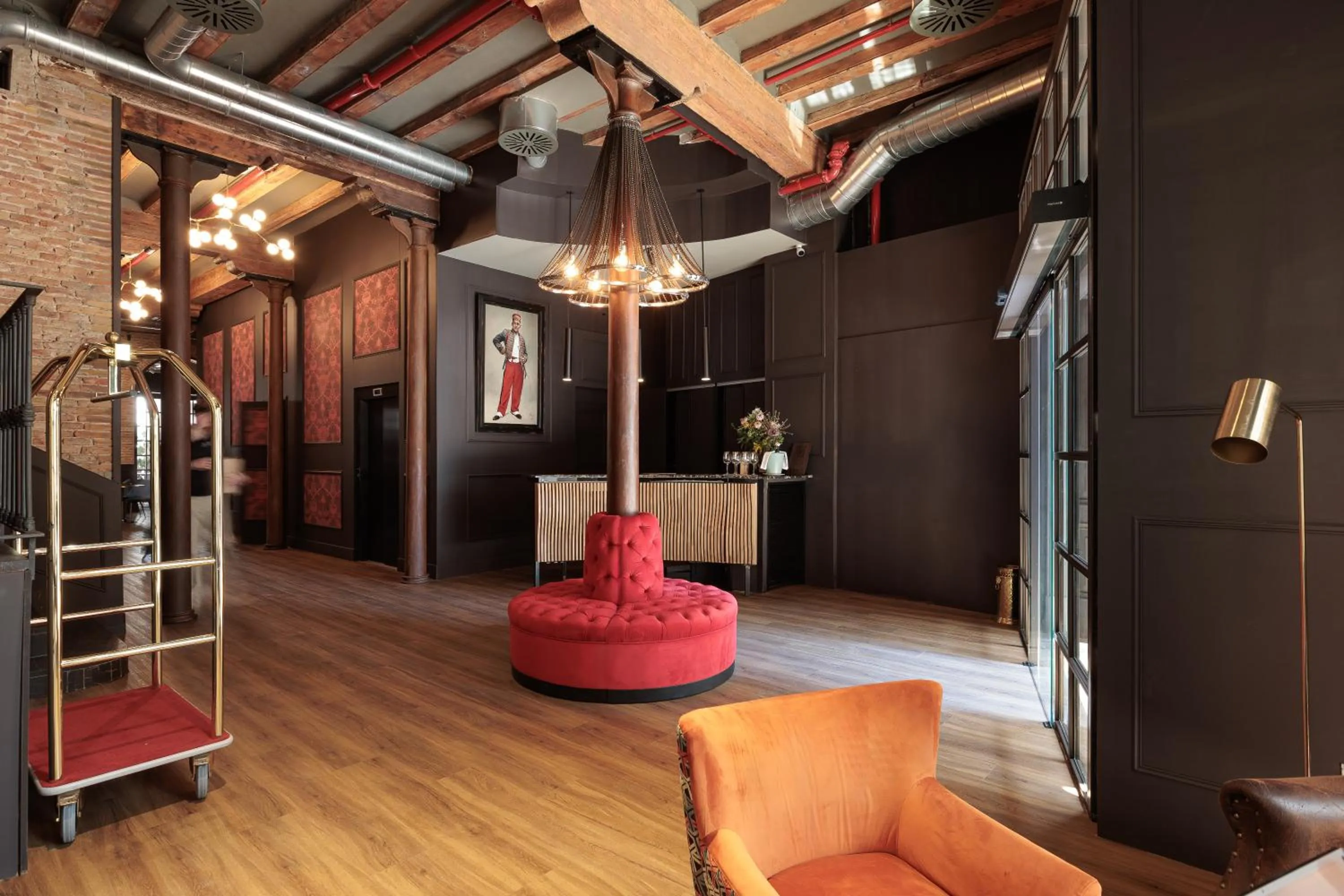 Lobby or reception in Hotel La Pau