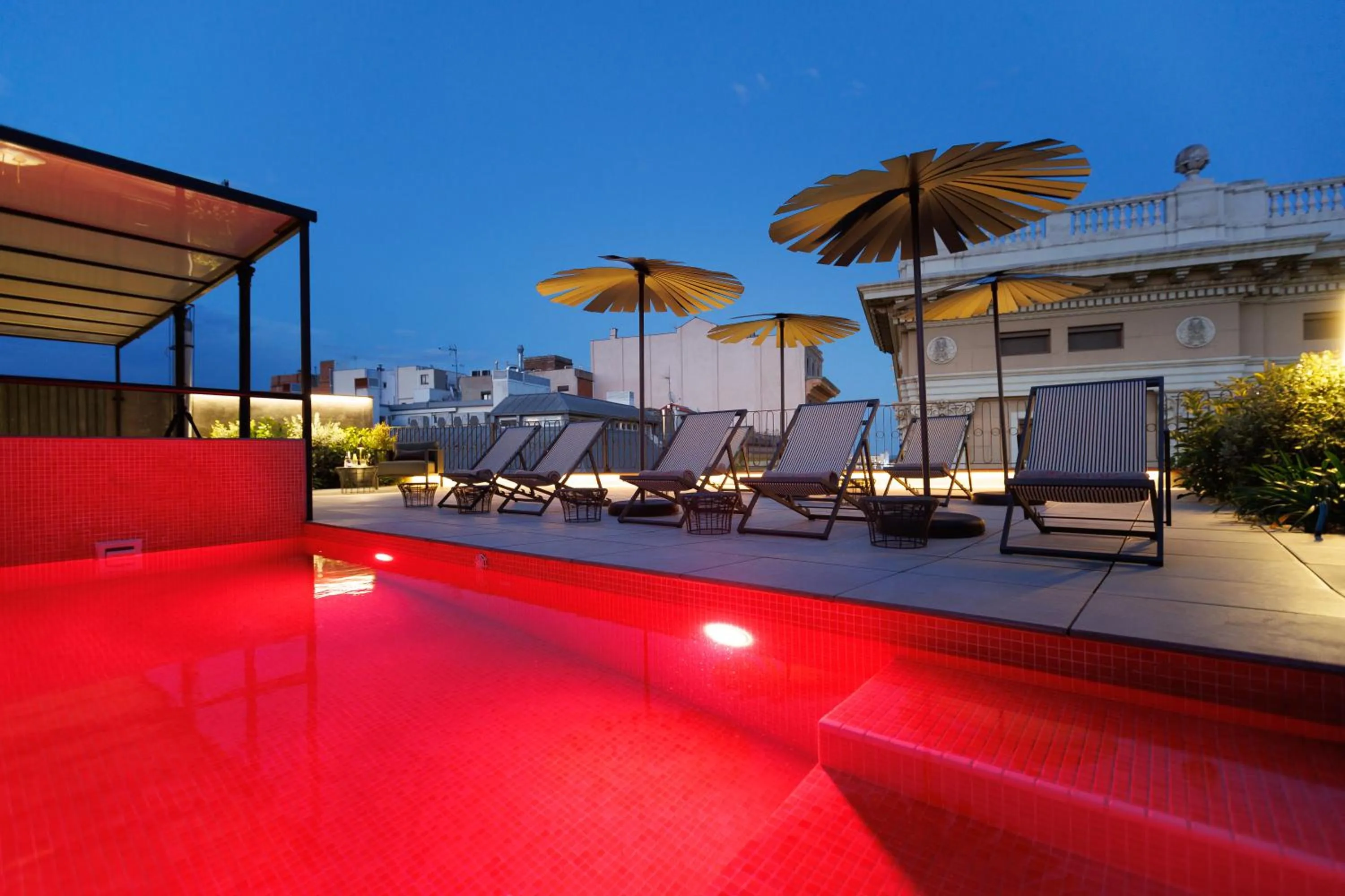 Swimming pool in Hotel La Pau