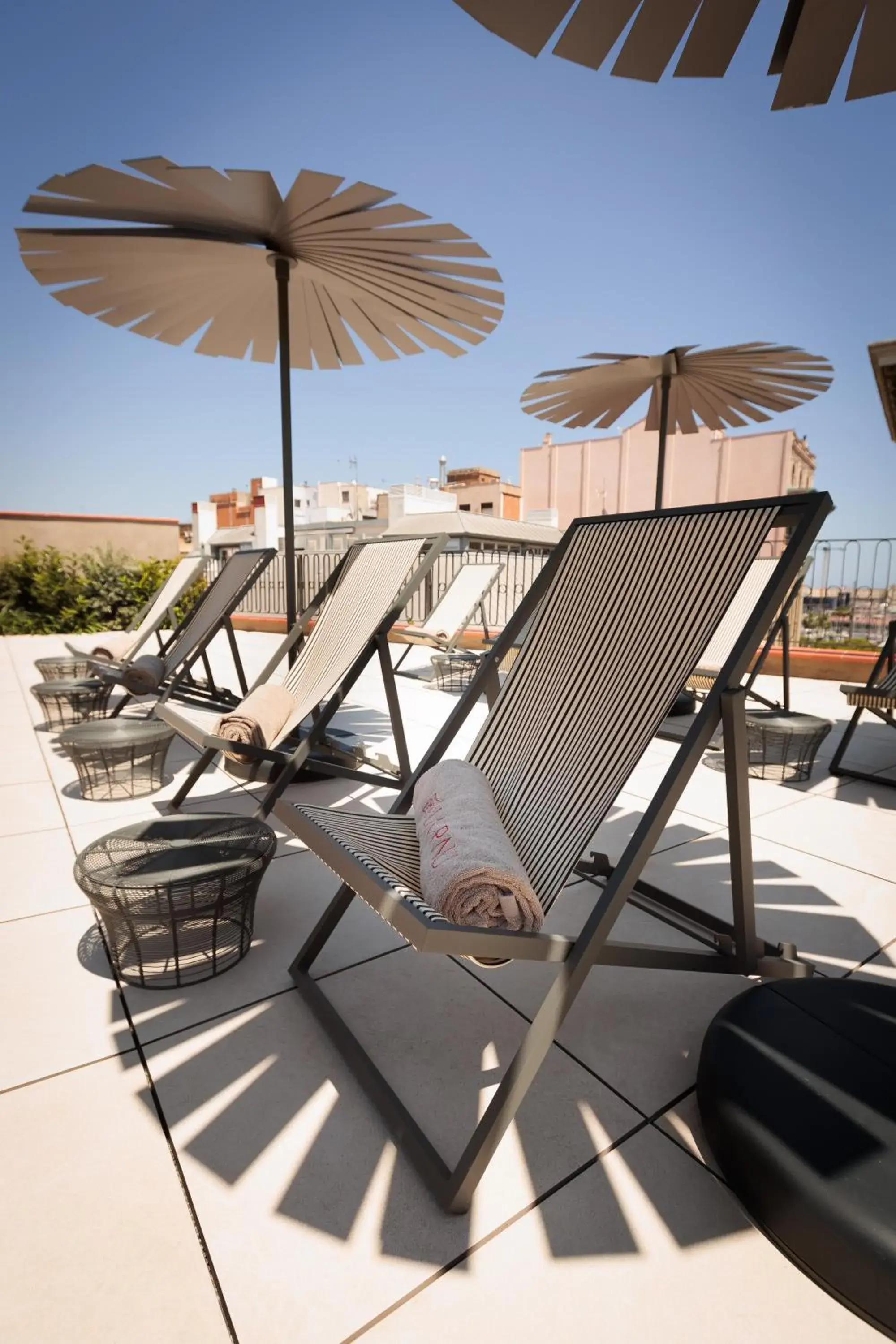 Swimming pool in Hotel La Pau Swimming pool in Hotel La Pau