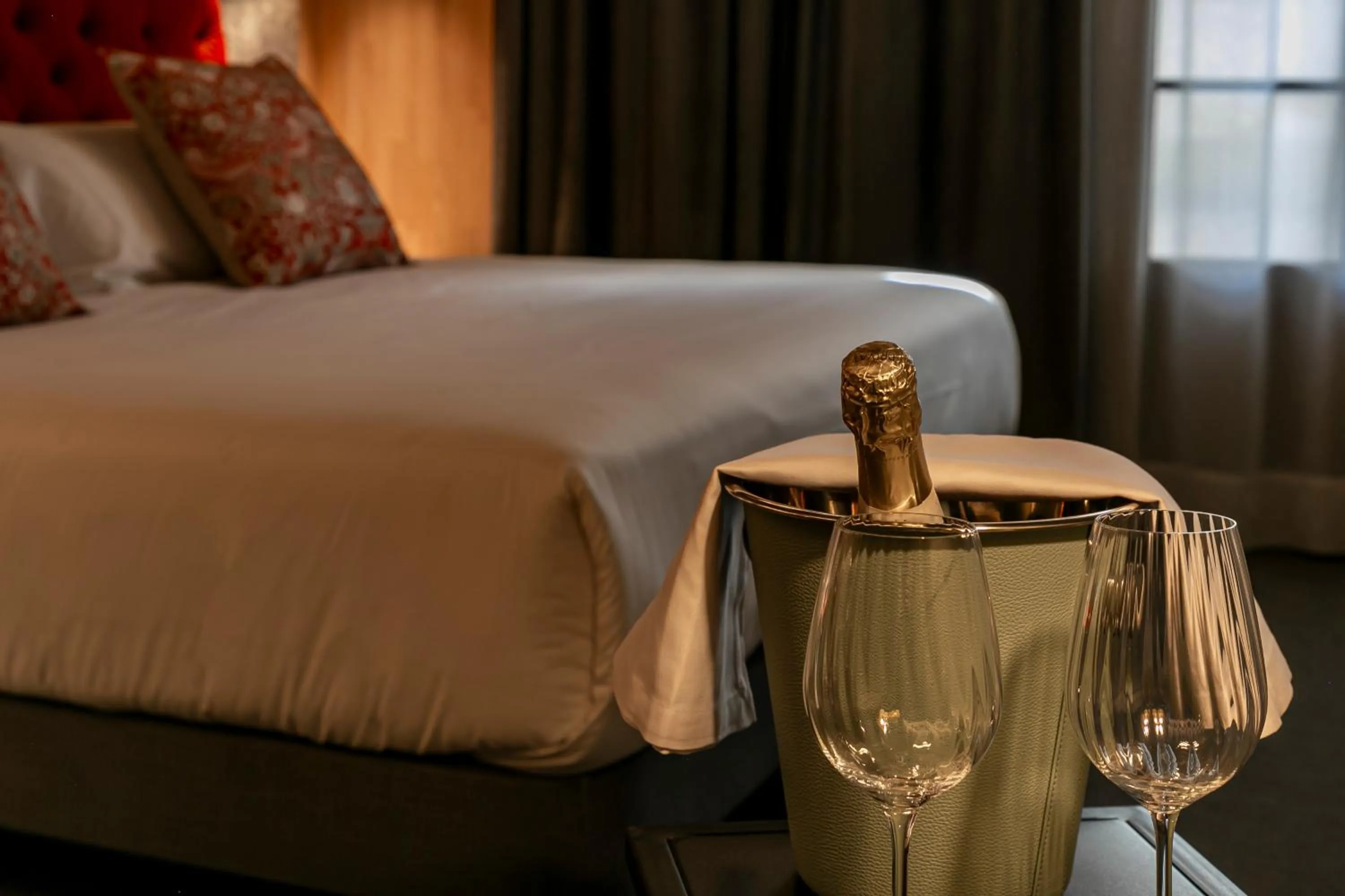 Decorative detail, Bed in Hotel La Pau