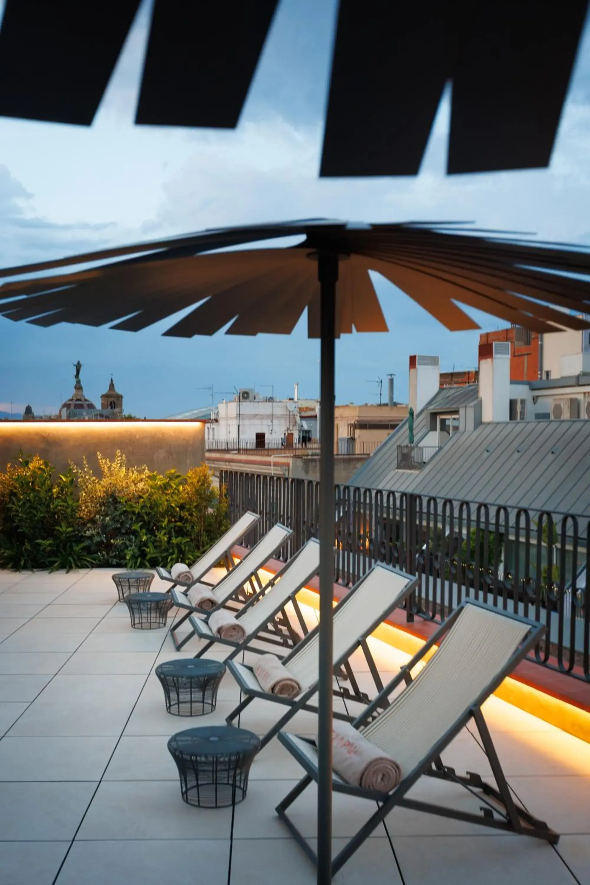 Swimming pool in Hotel La Pau Swimming pool in Hotel La Pau