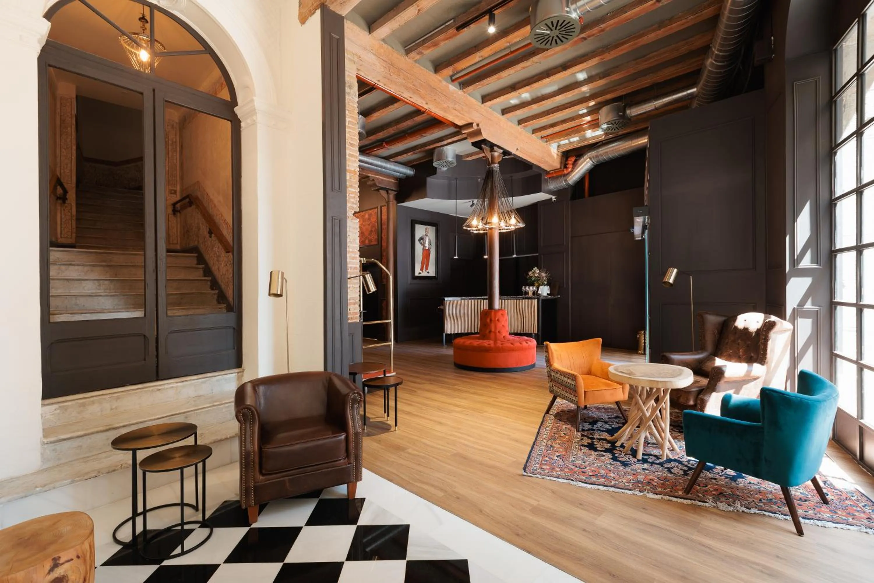 Lobby or reception in Hotel La Pau