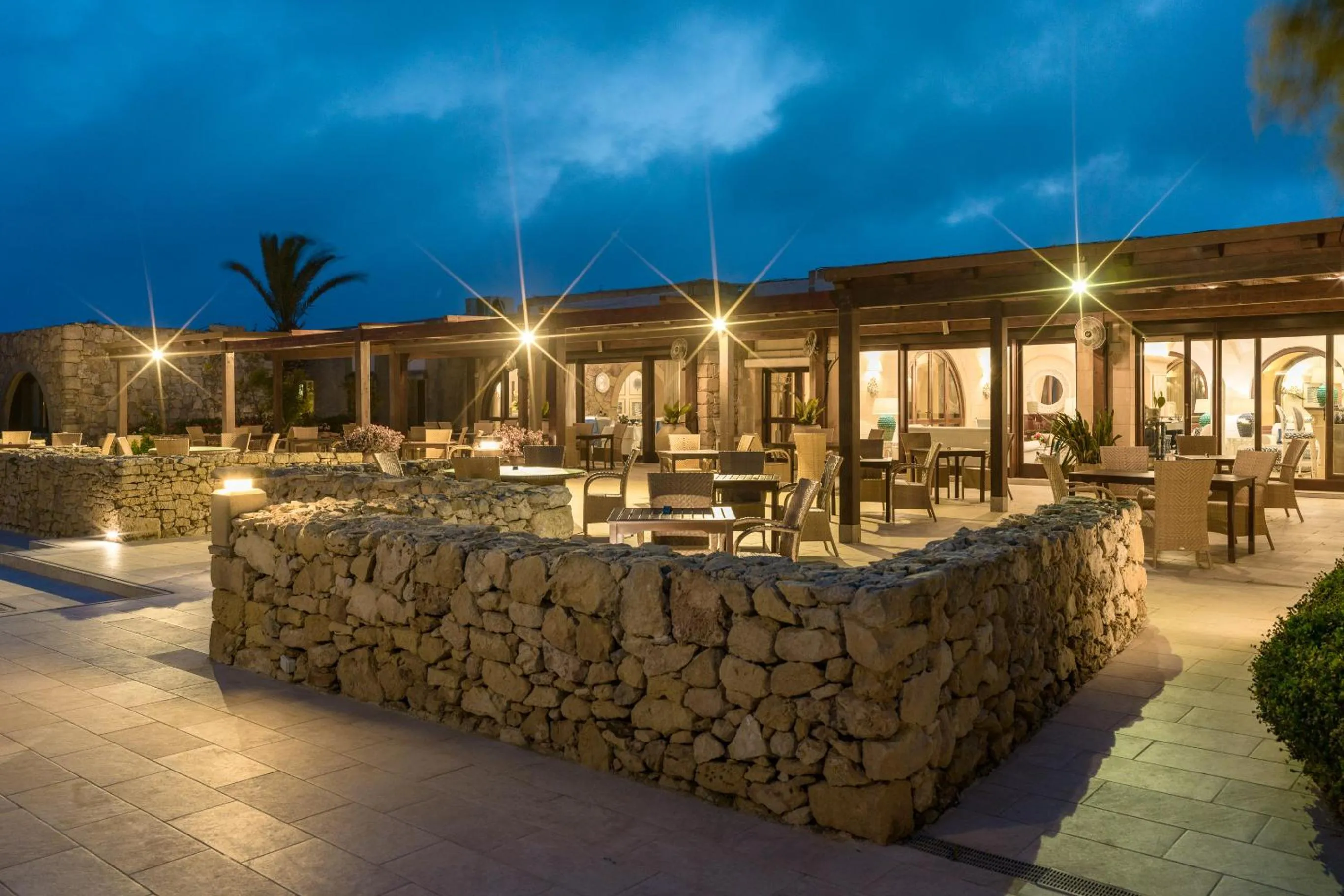 Restaurant/places to eat in Hotel Ta' Cenc & Spa