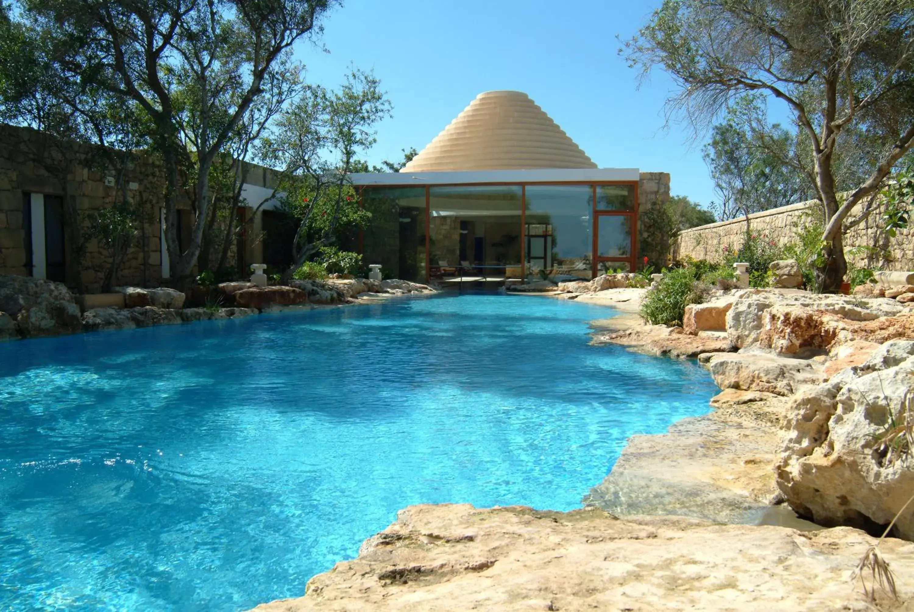 Swimming pool in Hotel Ta' Cenc & Spa Swimming pool in Hotel Ta' Cenc & Spa
