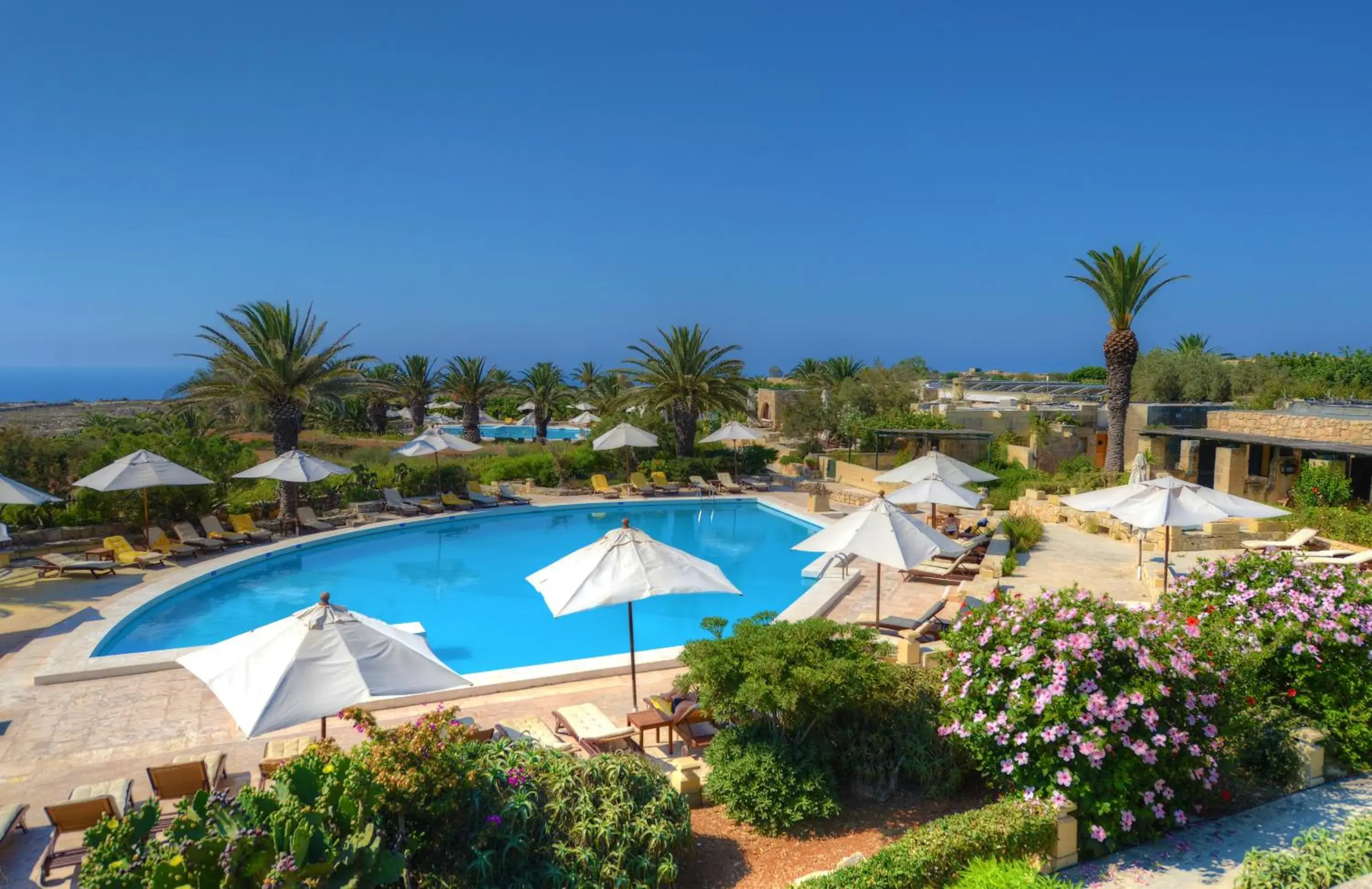 Swimming pool in Hotel Ta' Cenc & Spa Swimming pool in Hotel Ta' Cenc & Spa
