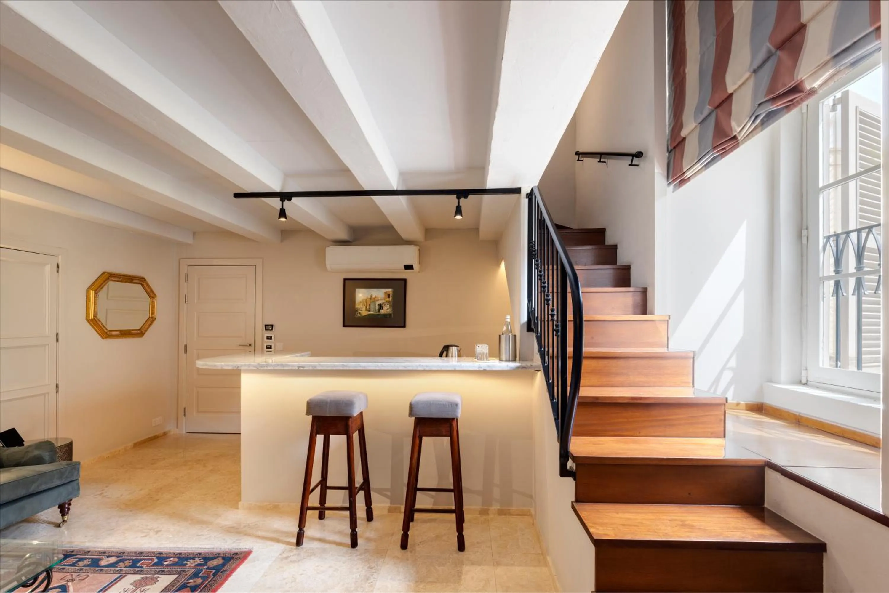 Kitchen or kitchenette in The Xara Palace Relais & Chateaux