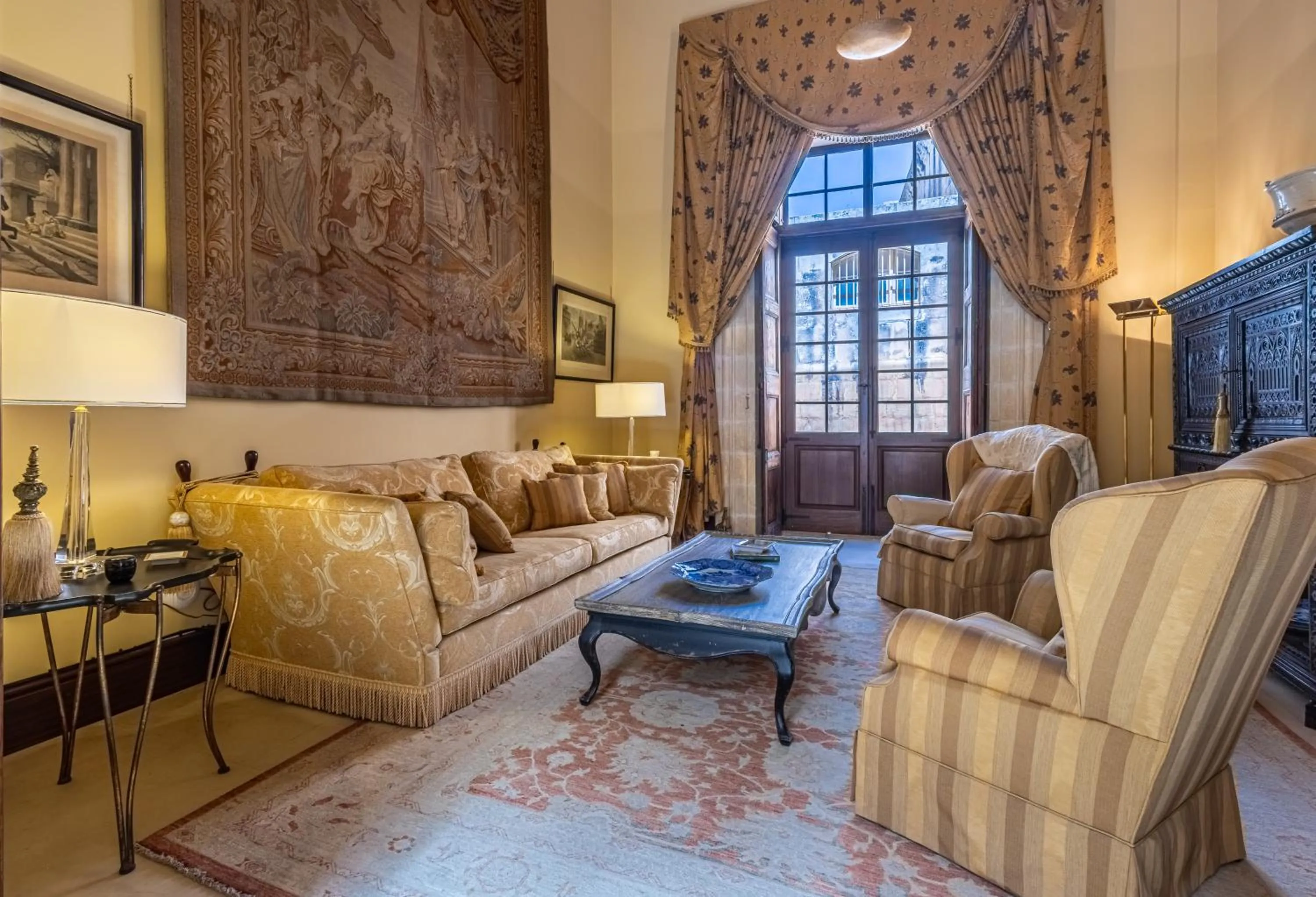 Living room in The Xara Palace Relais & Chateaux