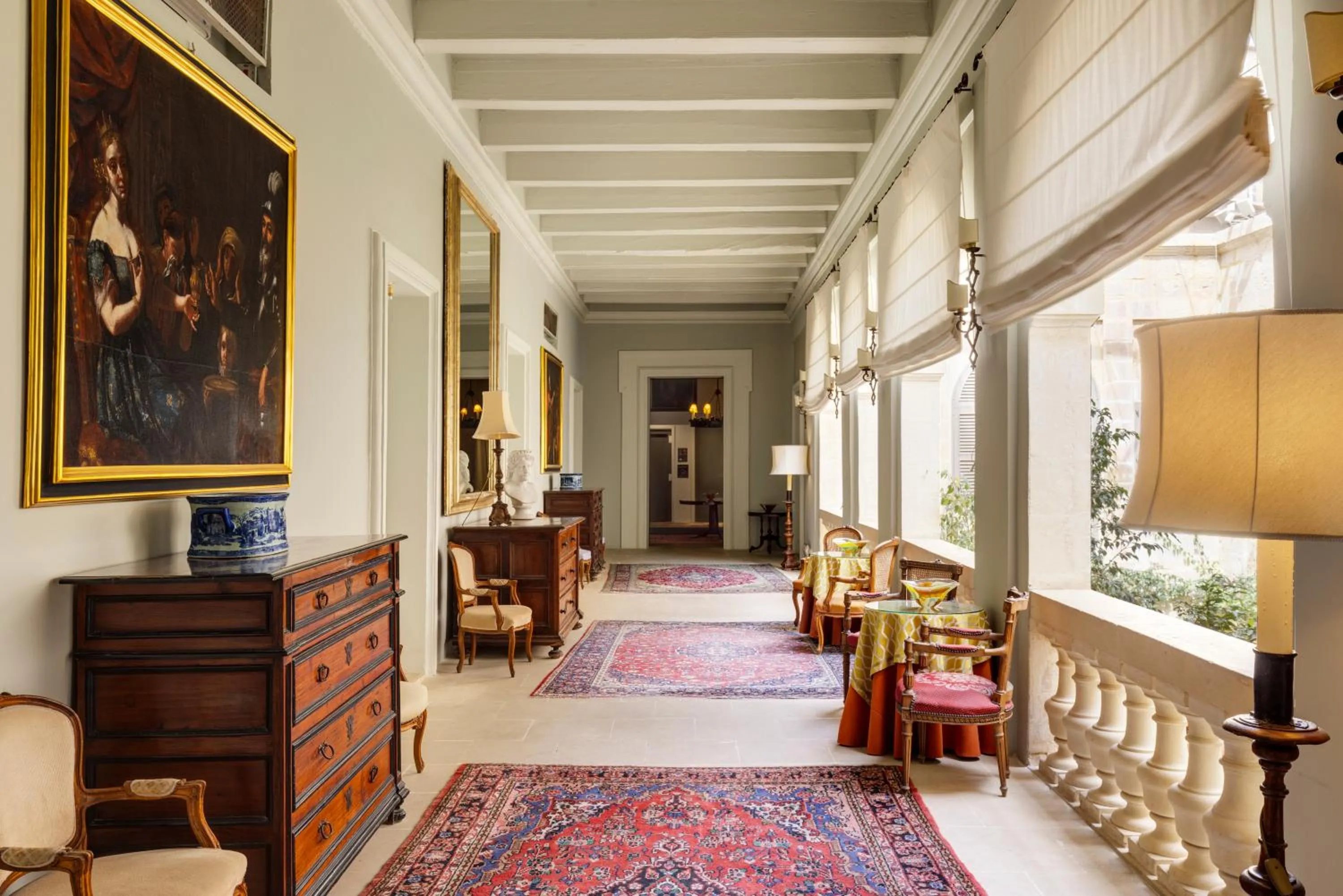 Decorative detail, Bed in The Xara Palace Relais & Chateaux