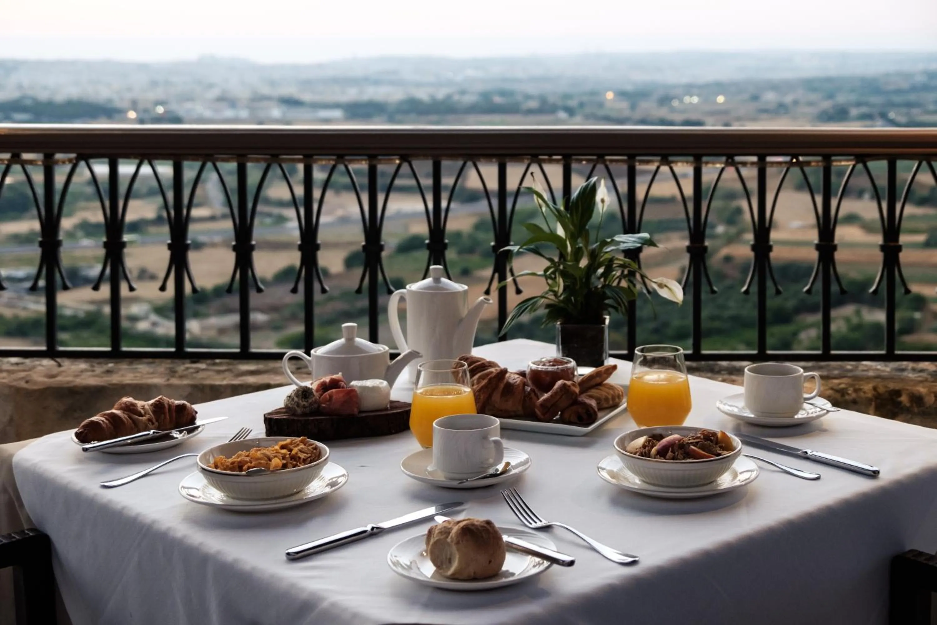 Continental breakfast in The Xara Palace Relais & Chateaux
