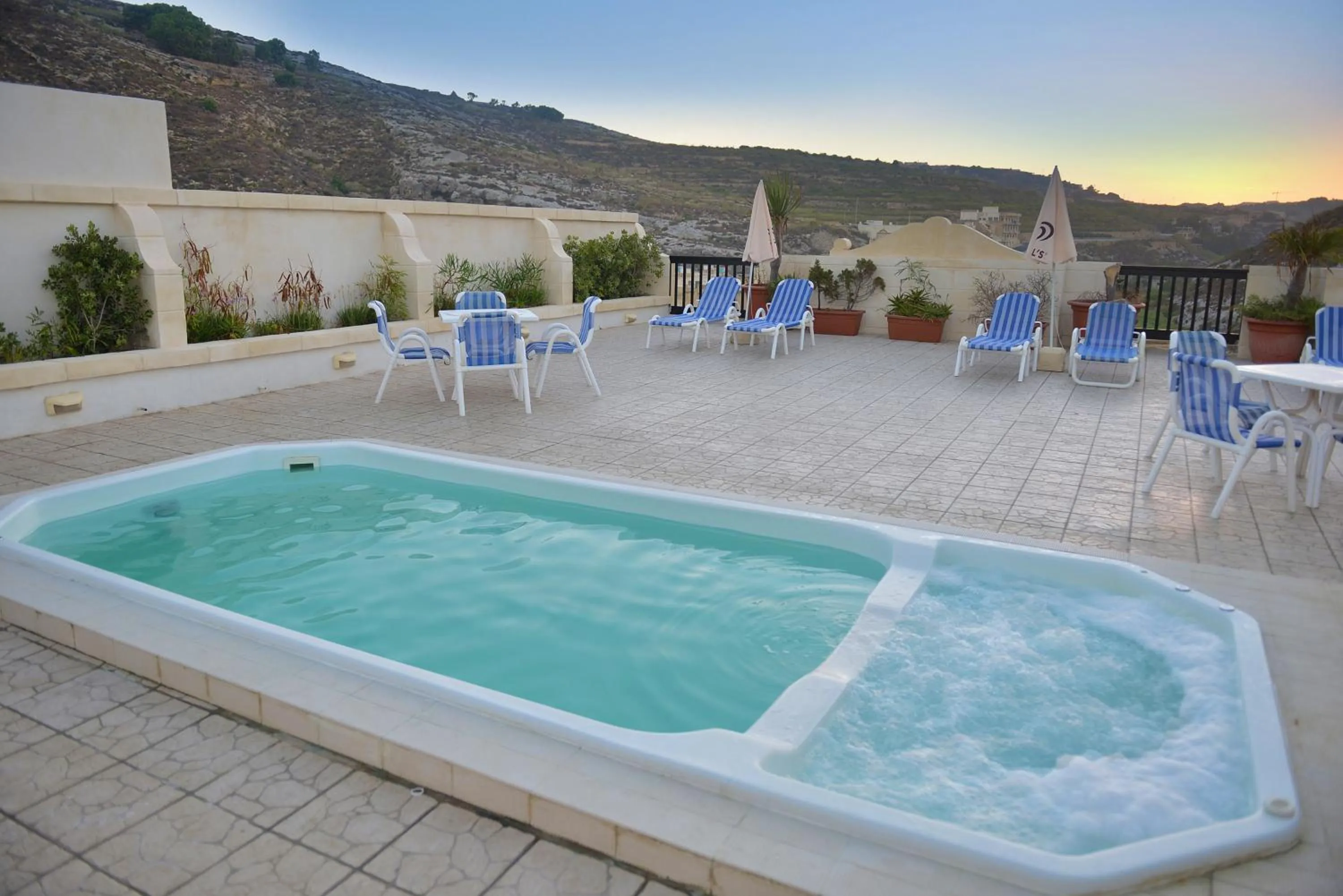 Swimming pool in St. Patrick's Hotel