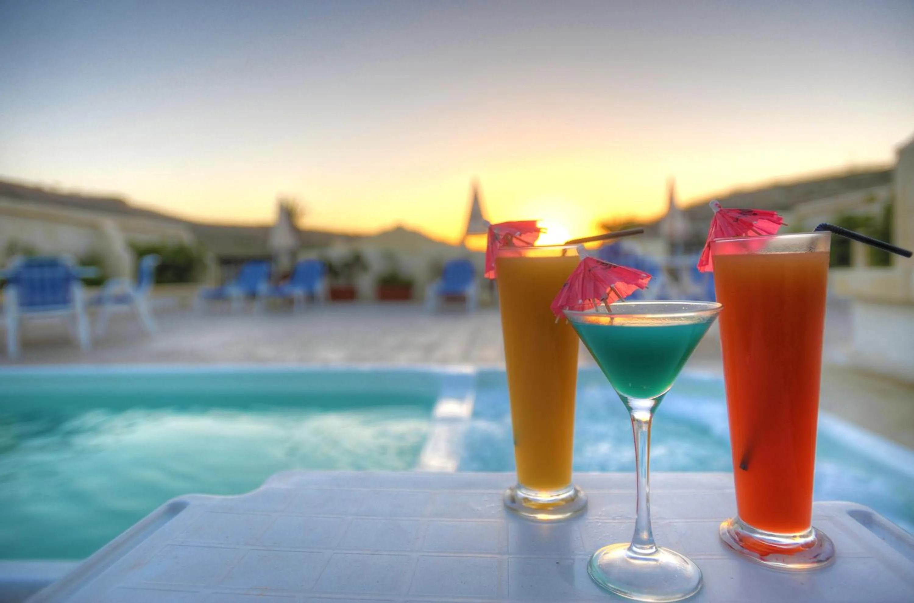 Swimming pool in St. Patrick's Hotel