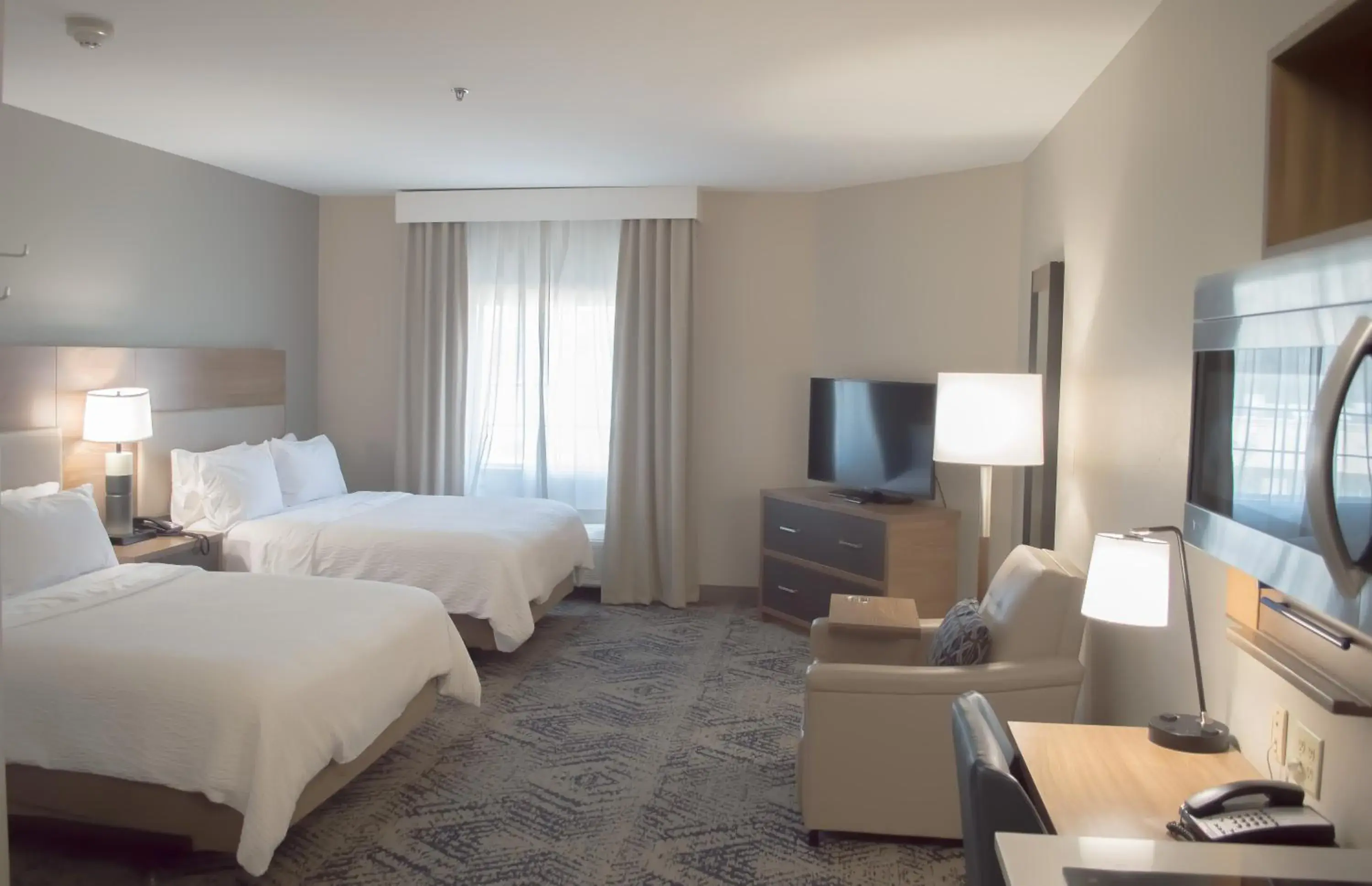 Bedroom, Bed in Candlewood Suites Longview by IHG Bedroom, Bed in Candlewood Suites Longview by IHG