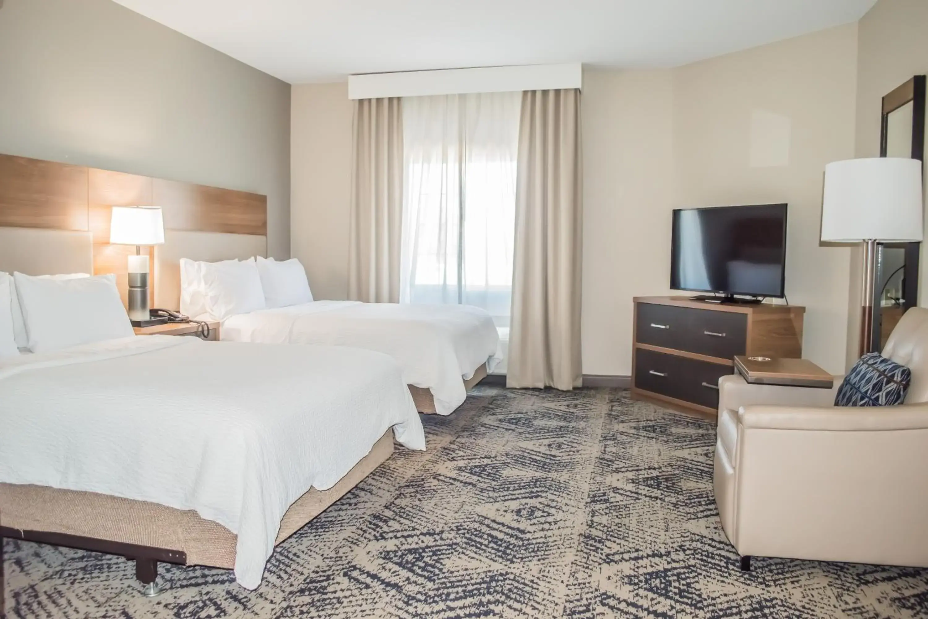 Bedroom, Bed in Candlewood Suites Longview by IHG Bedroom, Bed in Candlewood Suites Longview by IHG