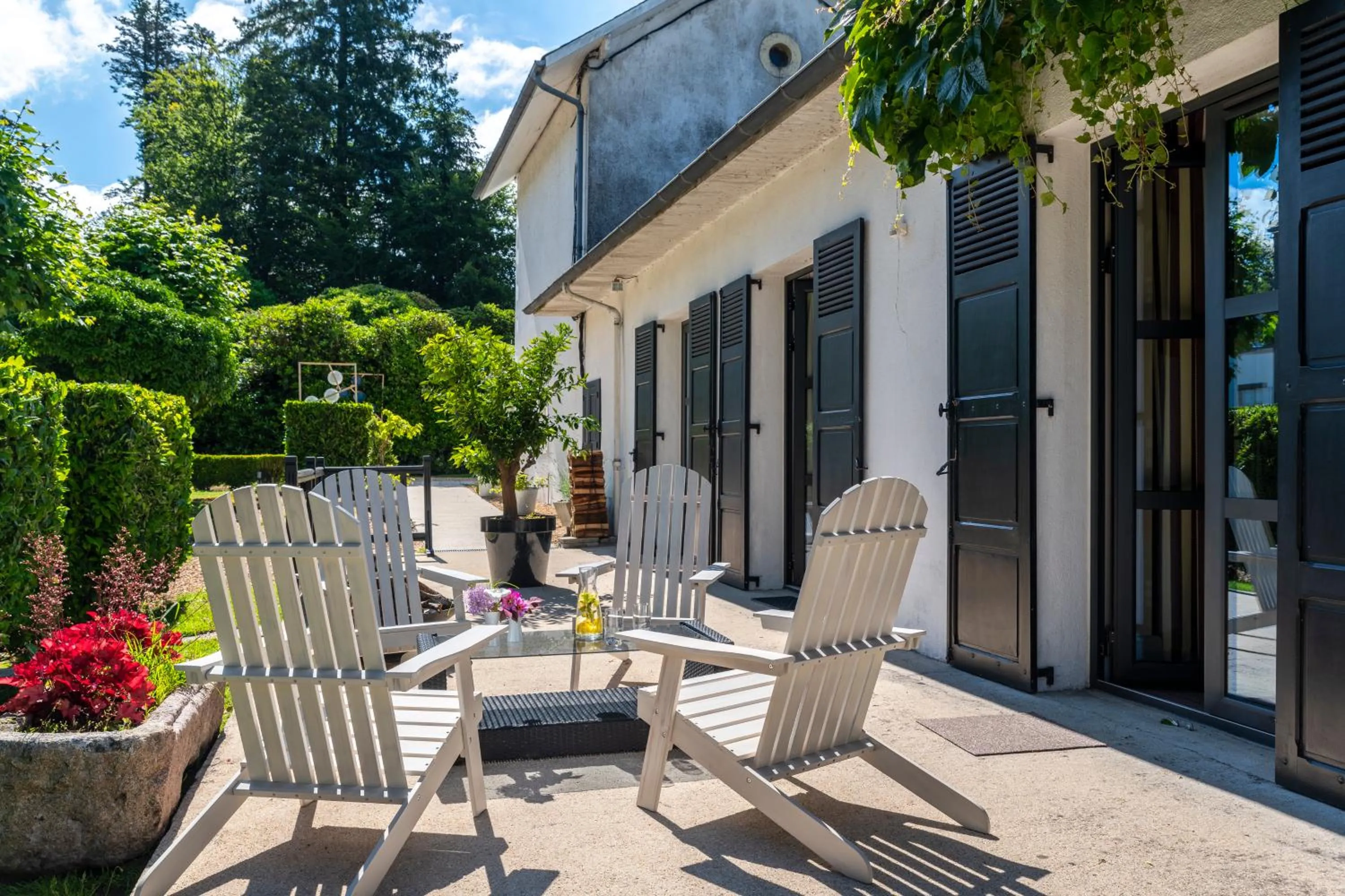 Patio in La Chapelle Saint Martin