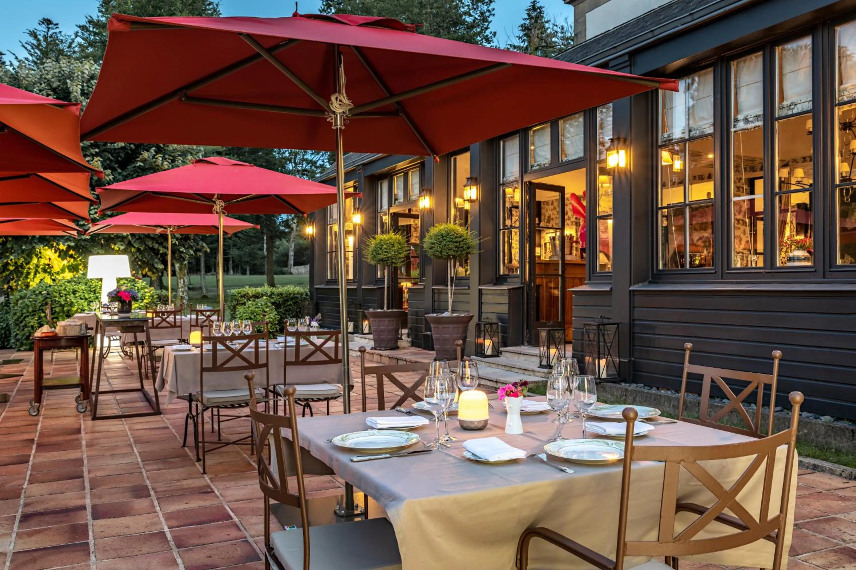Patio in La Chapelle Saint Martin