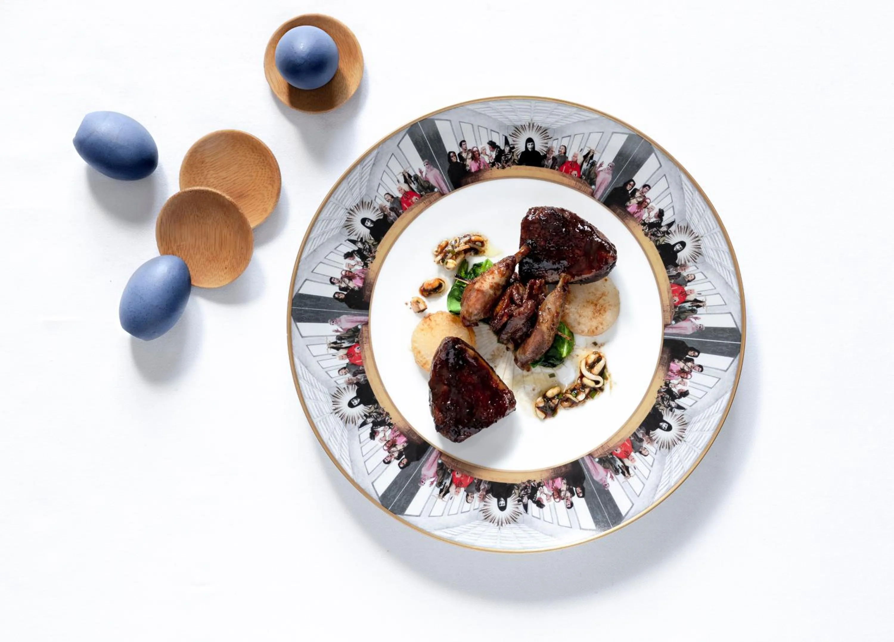 Lunch in La Chapelle Saint Martin