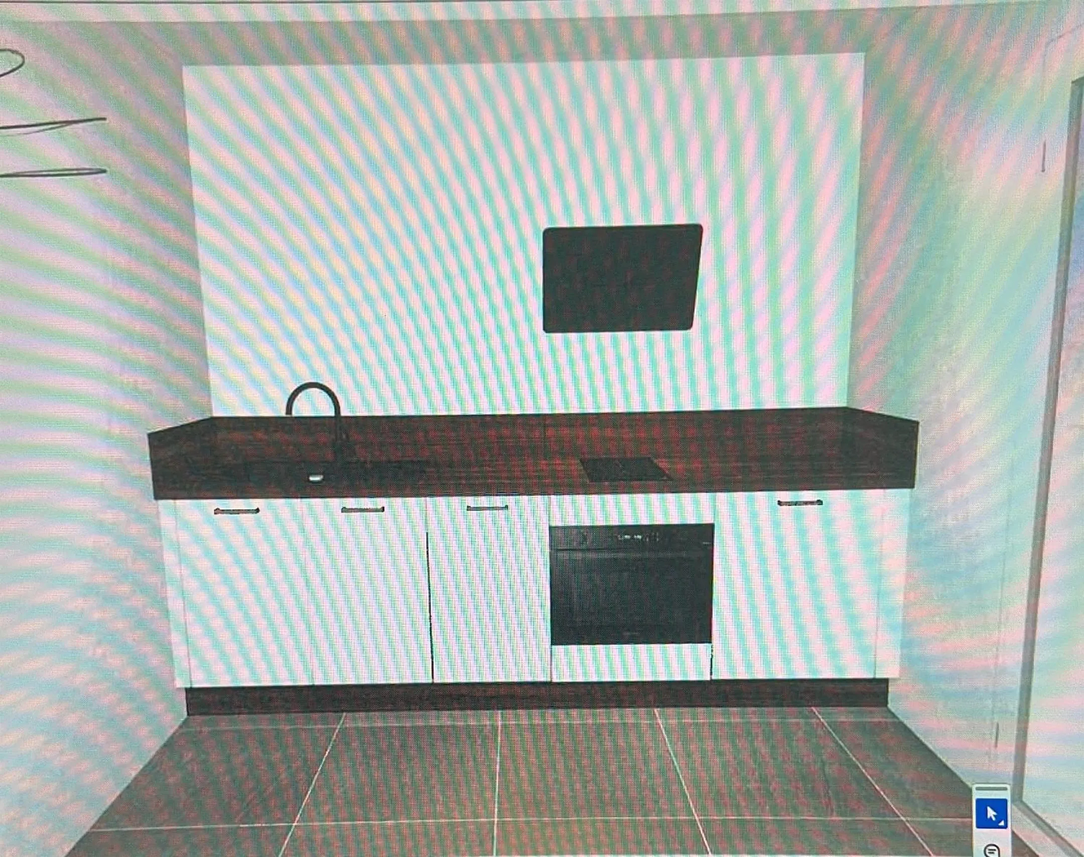 kitchen in Hôtel A Madonetta