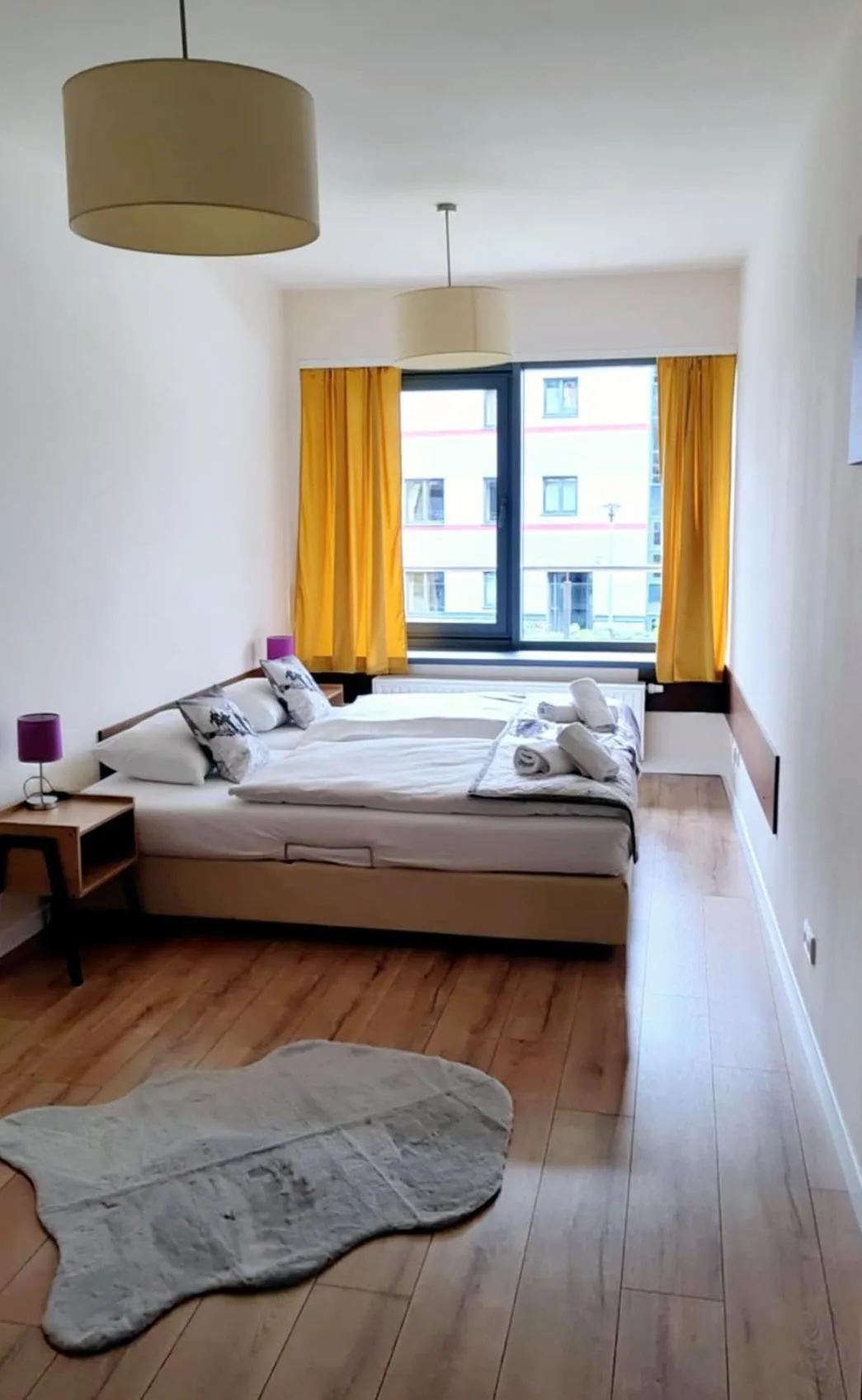 Bedroom, Bed in Szklane Domy