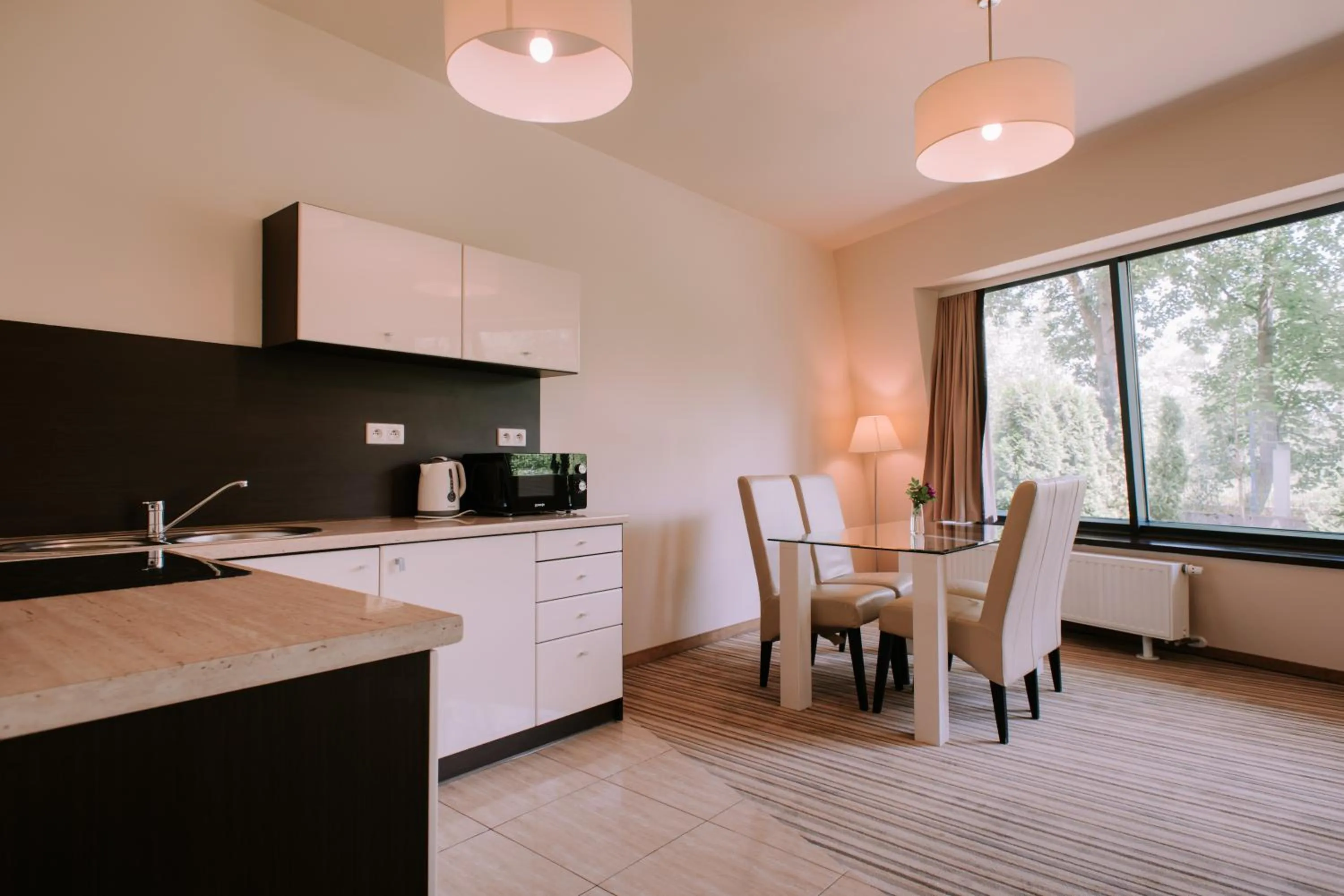 Kitchen or kitchenette in Szklane Domy