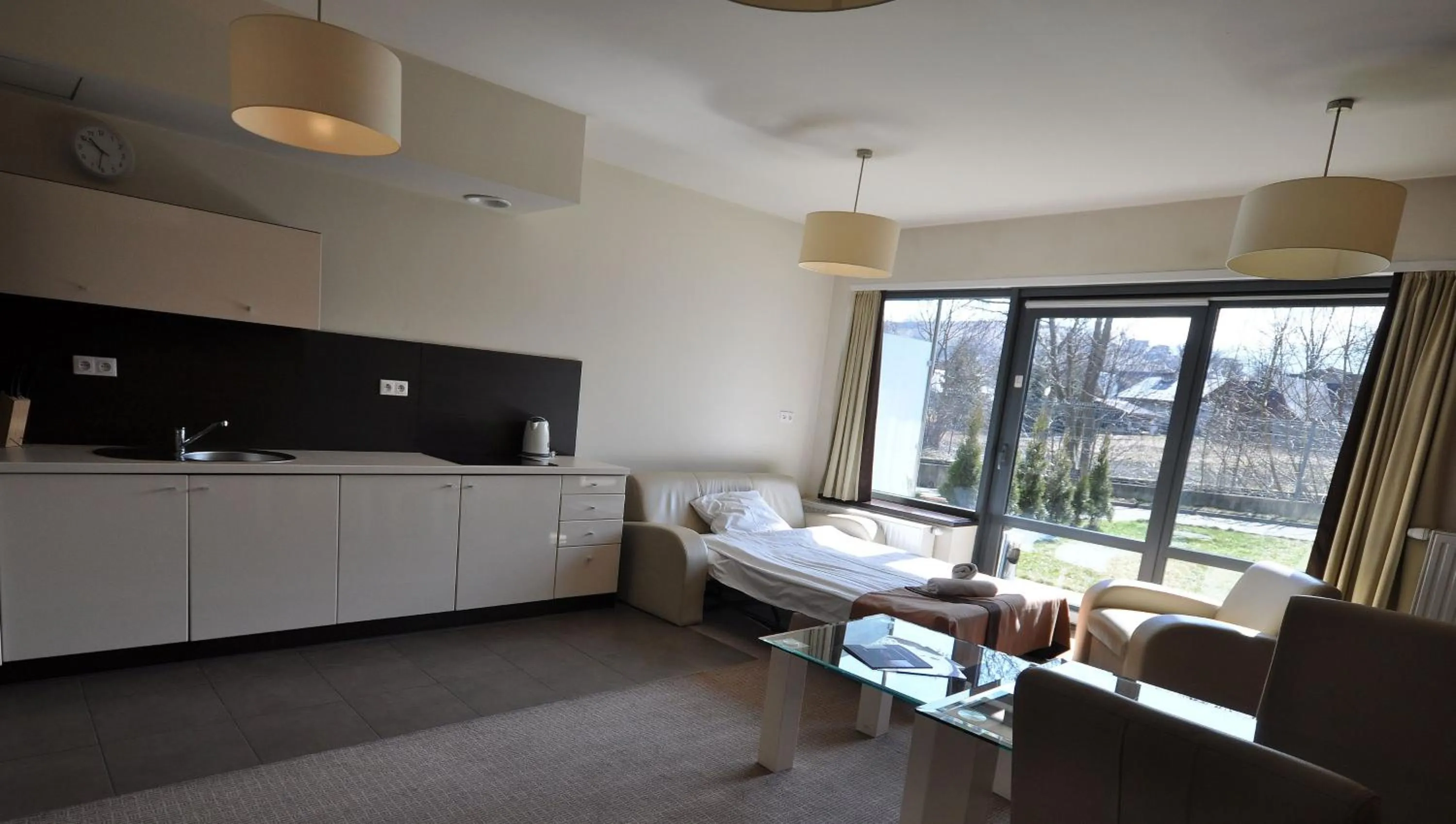 Kitchen or kitchenette in Szklane Domy