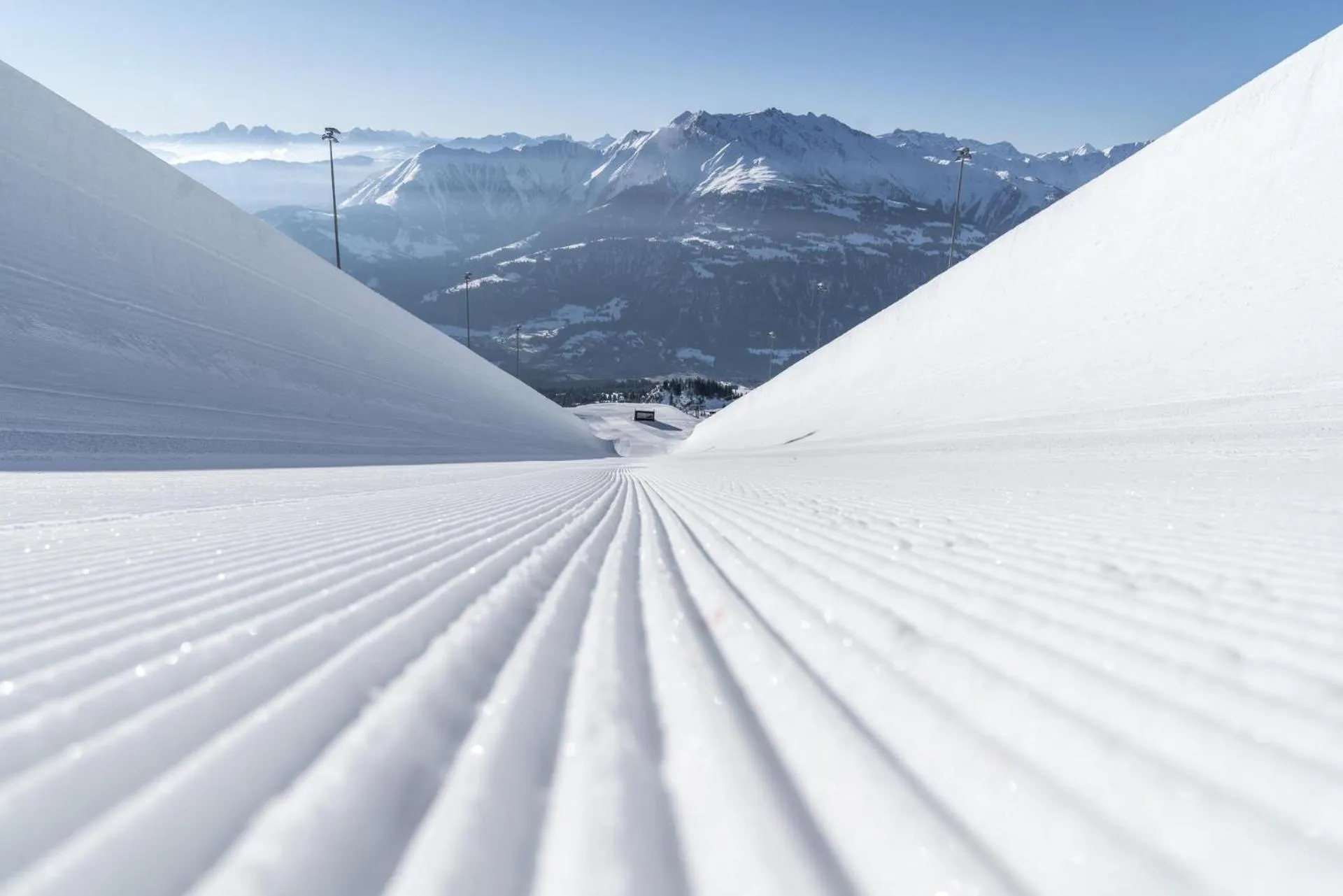 Winter in rocksresort