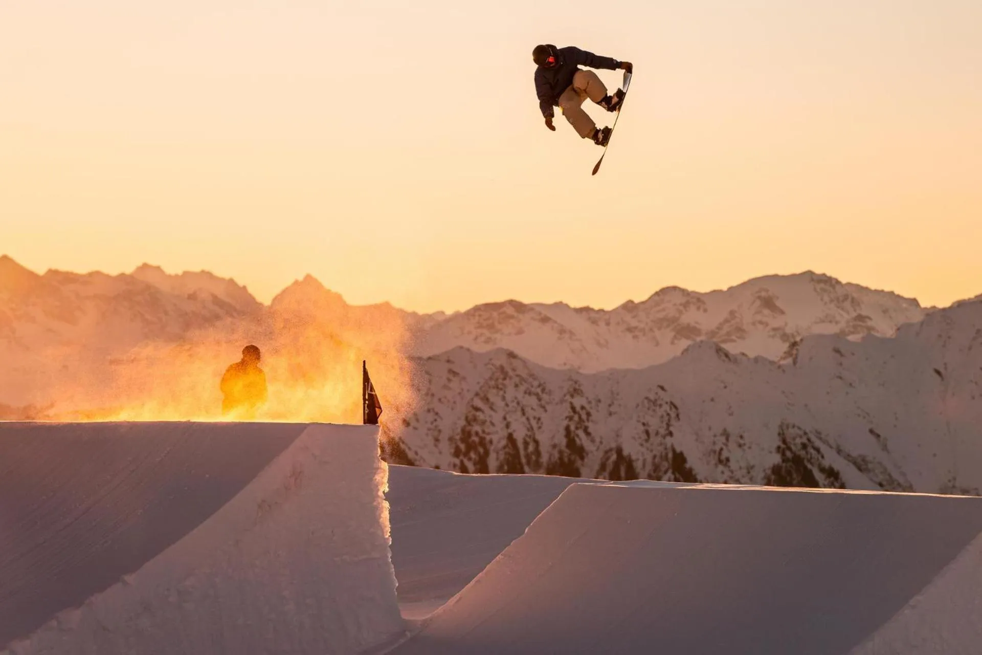 Winter in rocksresort