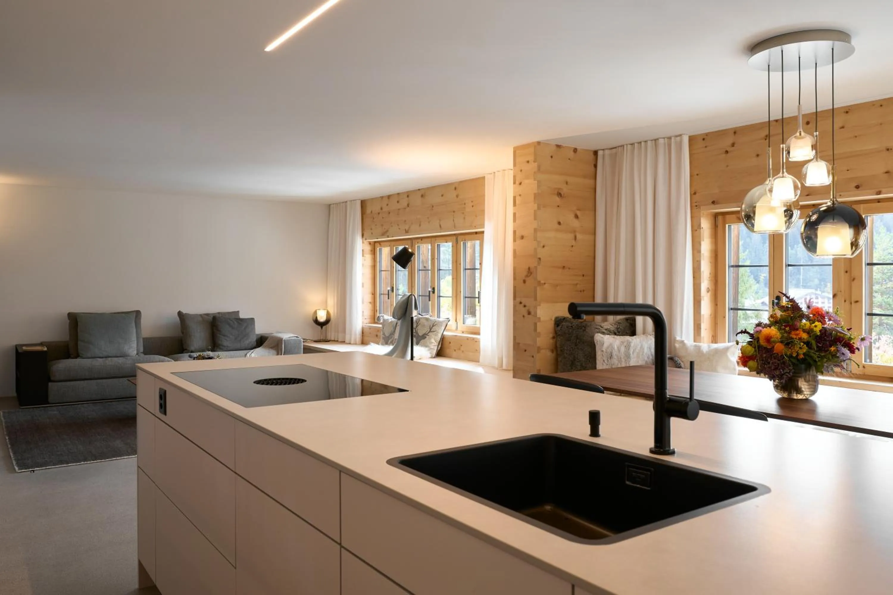 Living room in rocksresort