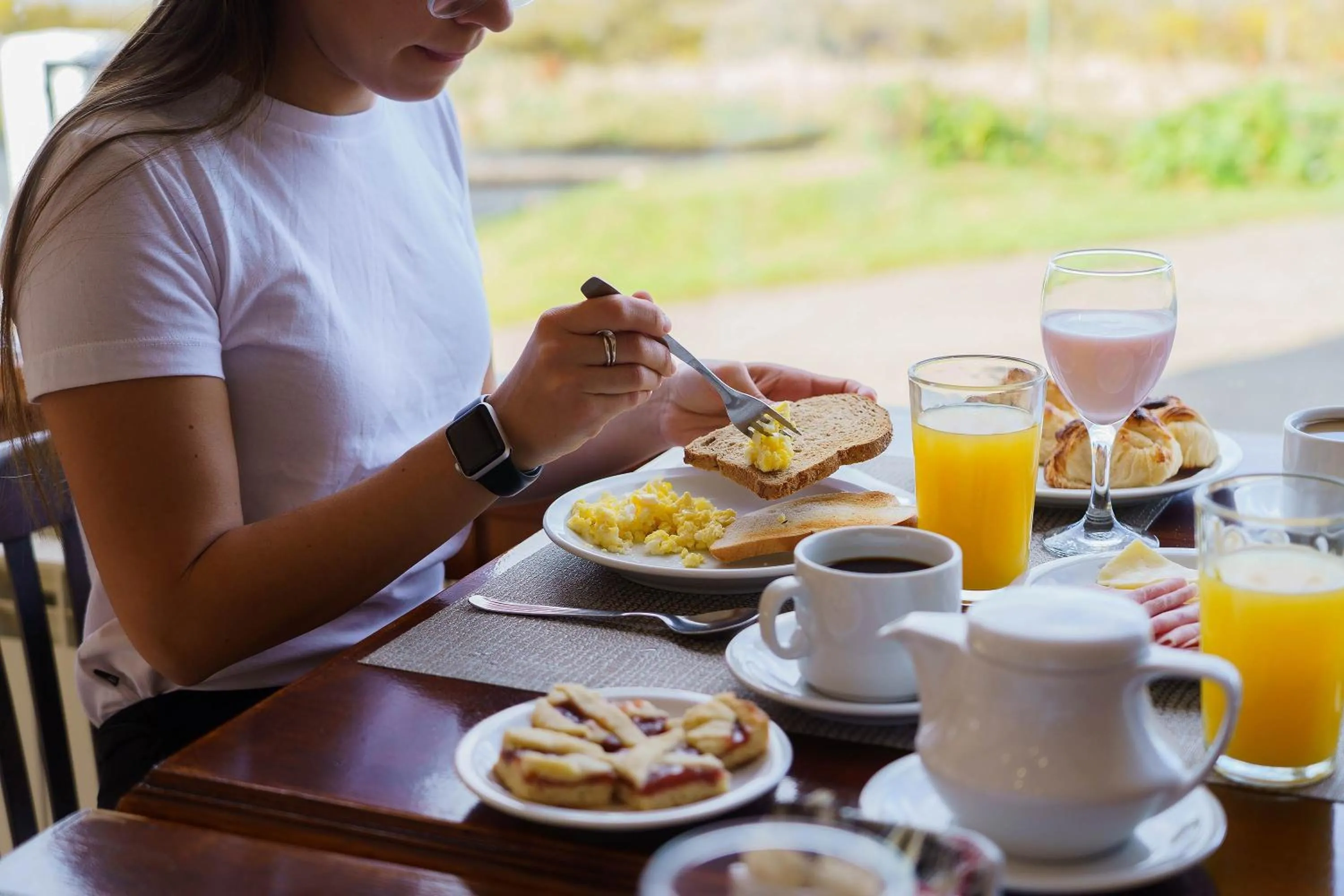 Continental breakfast in Costa Ushuaia