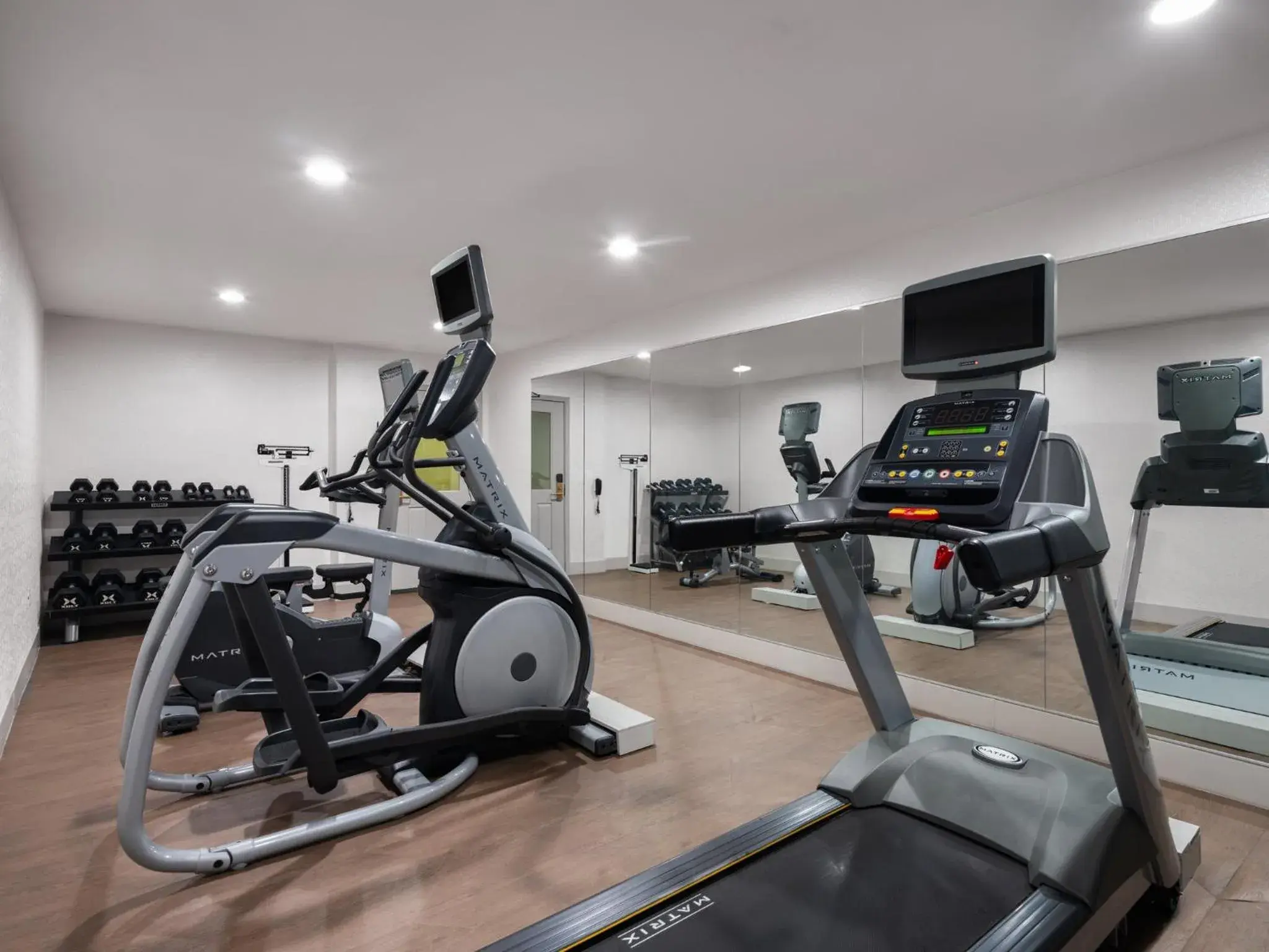 Fitness centre/facilities in Holiday Inn Express Fort Bragg by IHG Fitness centre/facilities in Holiday Inn Express Fort Bragg by IHG