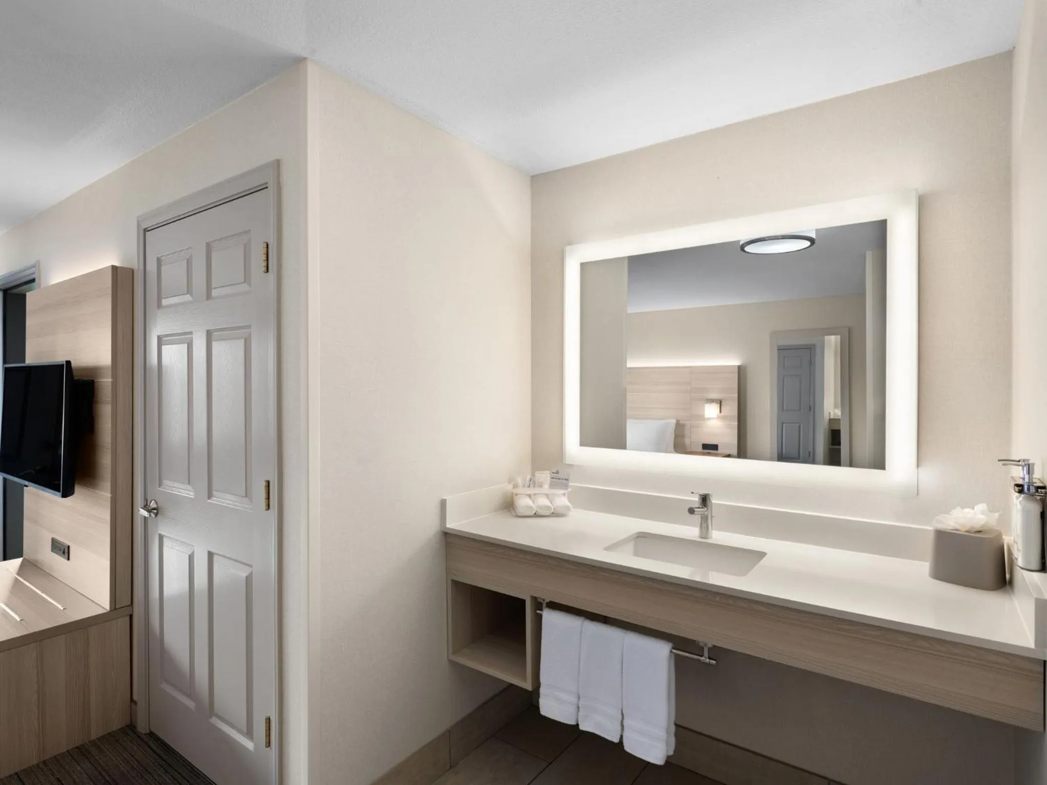Bathroom in Holiday Inn Express Fort Bragg by IHG