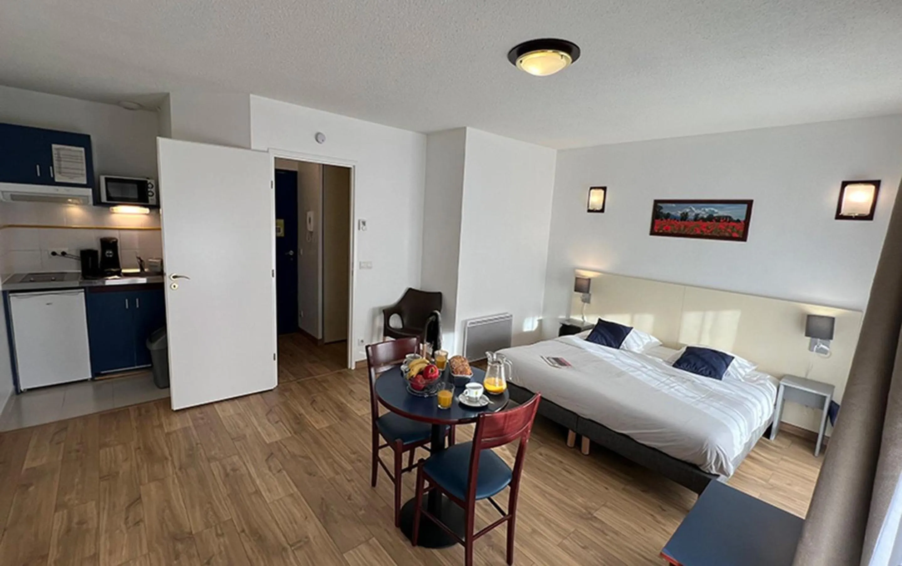 Bed in Vacancéole - Appart'Vacances Pyrénées 2000