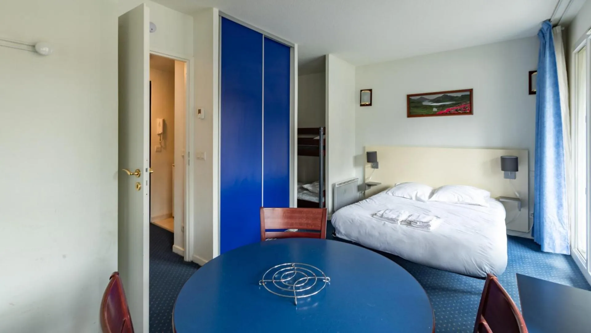 Bed in Vacancéole - Appart'Vacances Pyrénées 2000