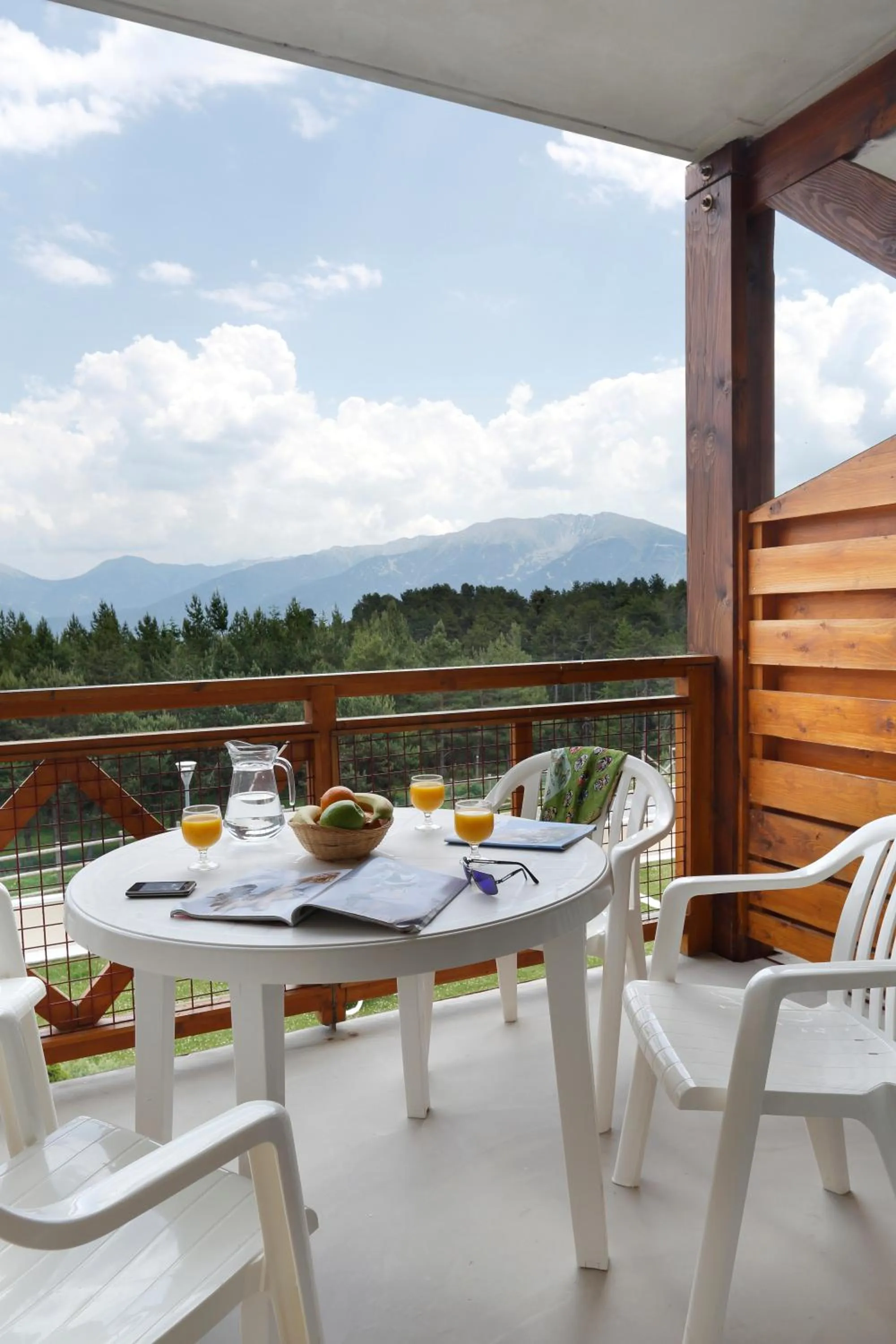 Balcony/Terrace in Vacancéole - Appart'Vacances Pyrénées 2000