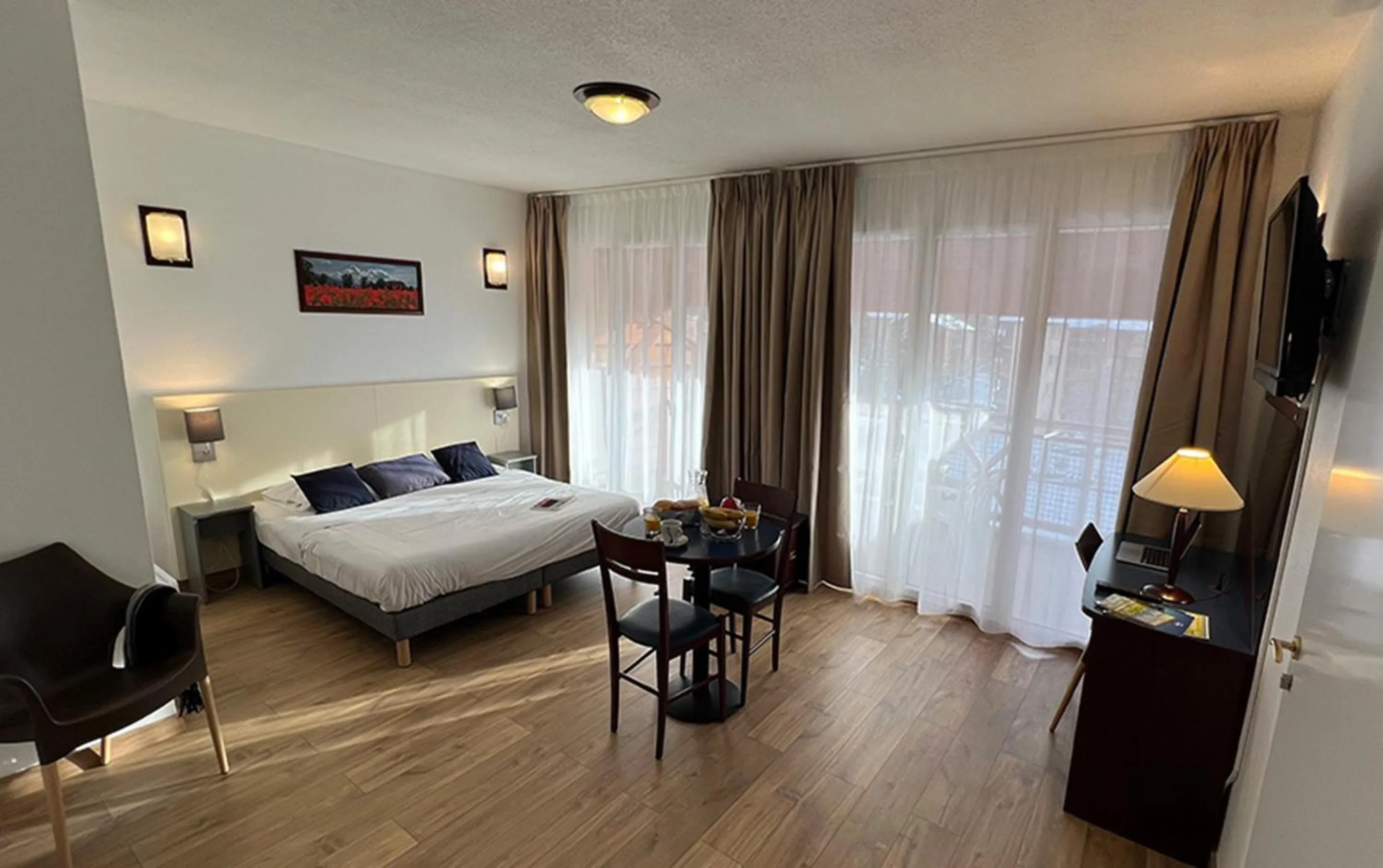 Bed in Vacancéole - Appart'Vacances Pyrénées 2000