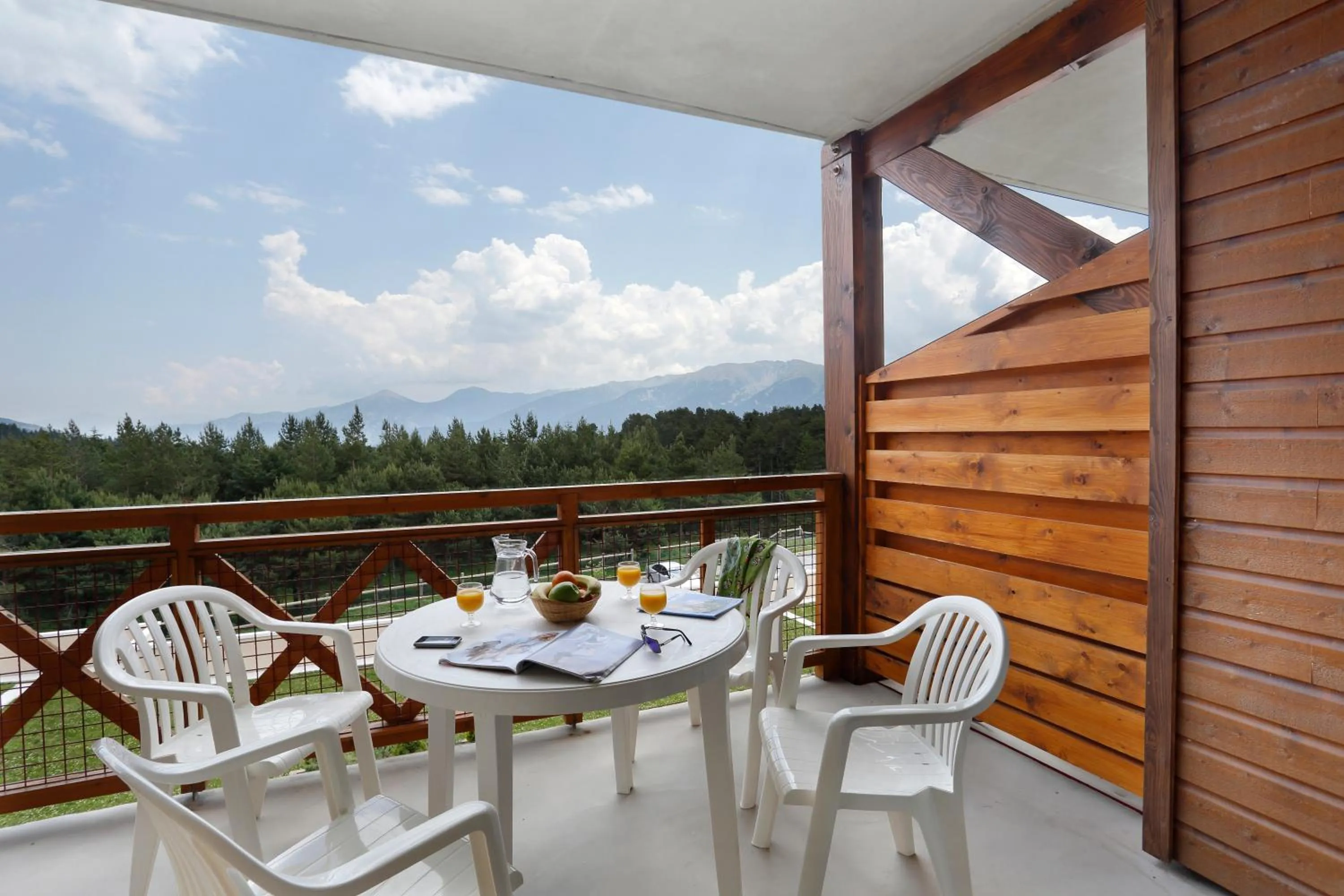 Balcony/Terrace in Vacancéole - Appart'Vacances Pyrénées 2000