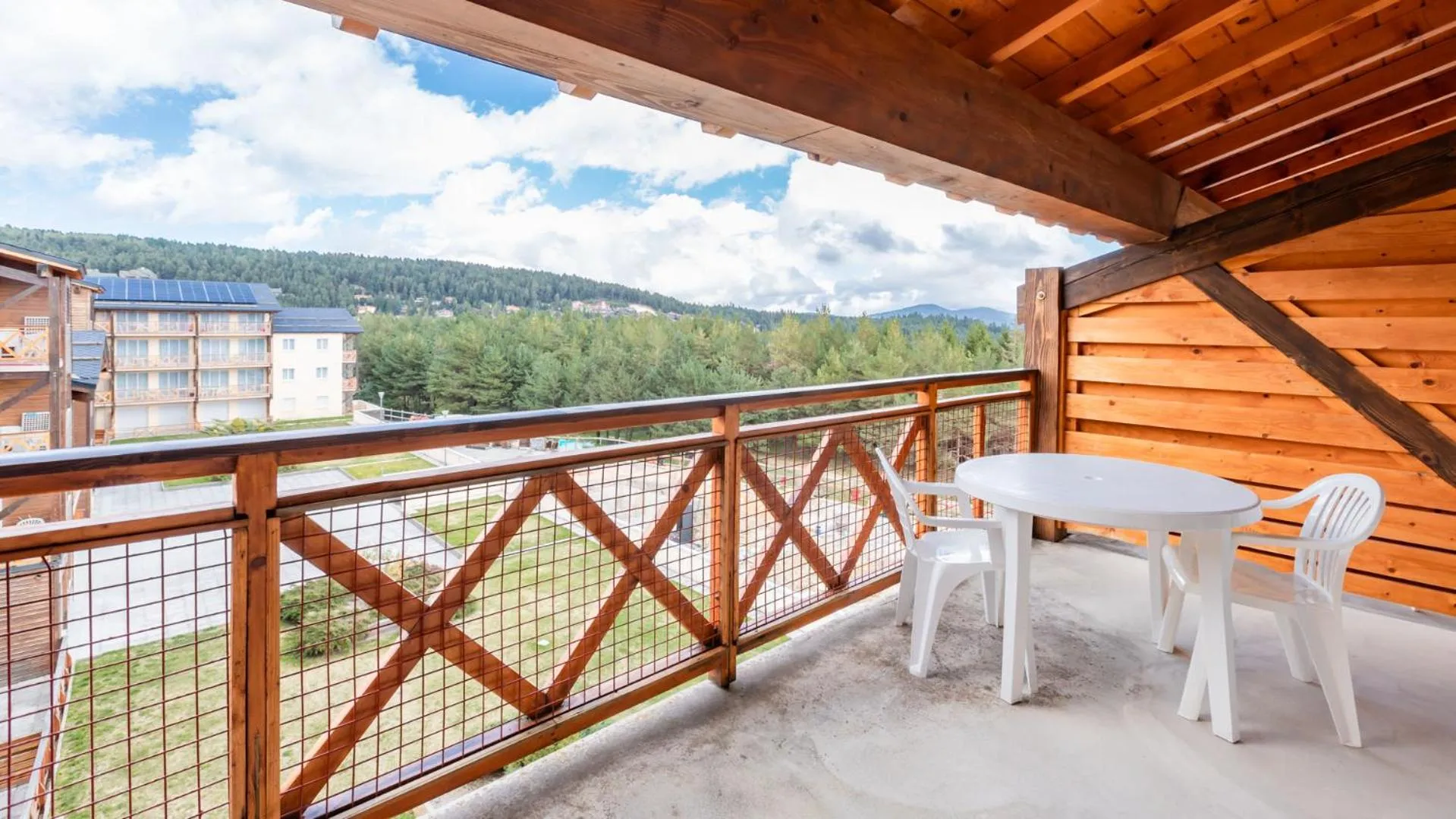 Balcony/Terrace in Vacancéole - Appart'Vacances Pyrénées 2000