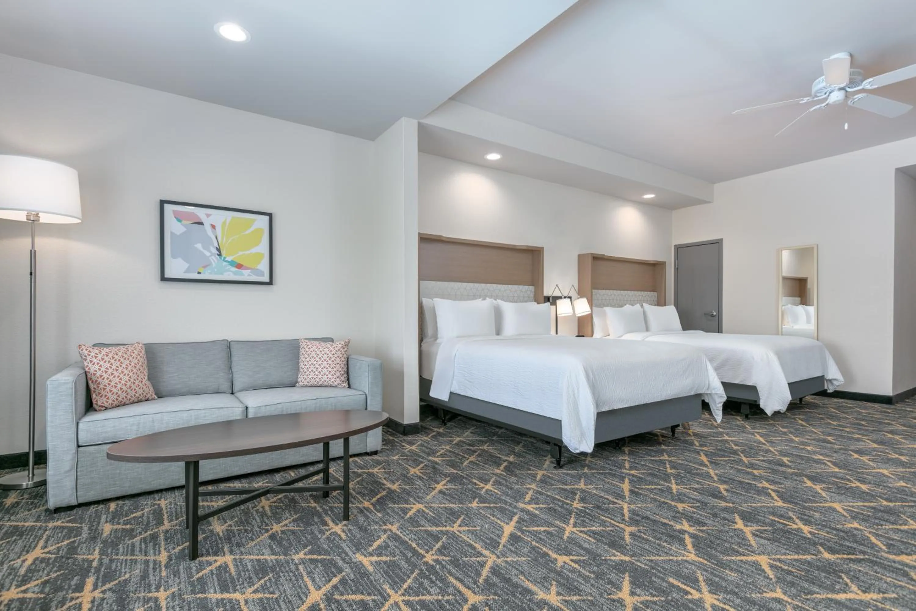 Seating area, Bed in Holiday Inn Houma by IHG