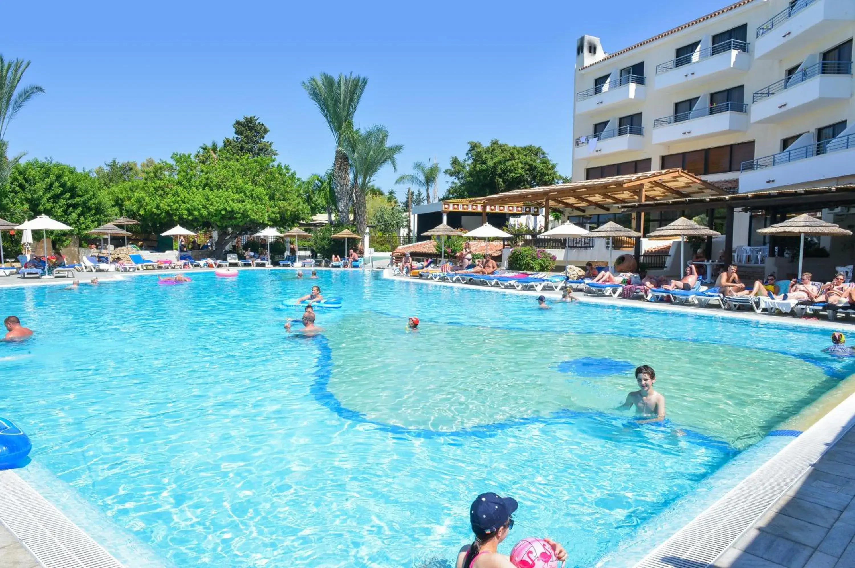 Swimming pool in Paphos Gardens Holiday Resort Swimming pool in Paphos Gardens Holiday Resort