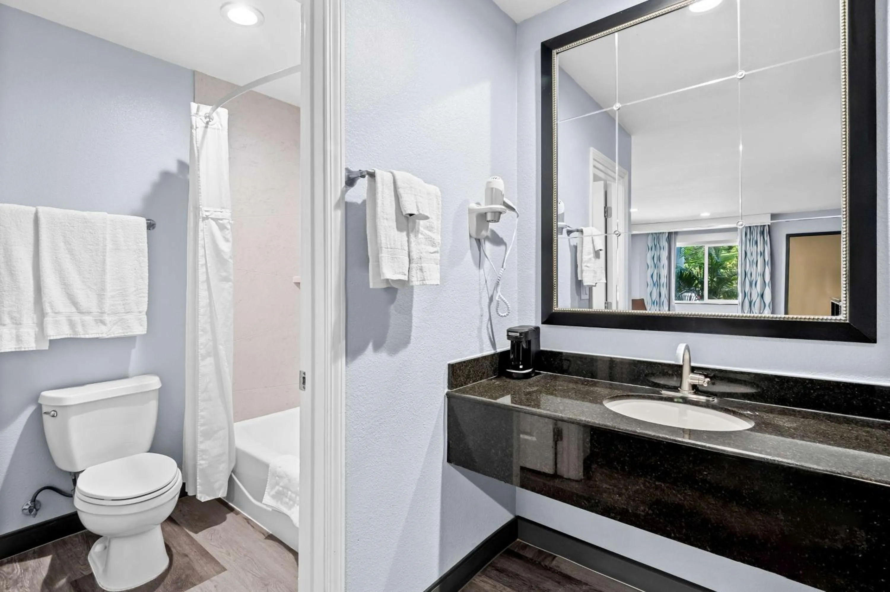 Bathroom in SureStay Hotel by Best Western Buena Park Anaheim