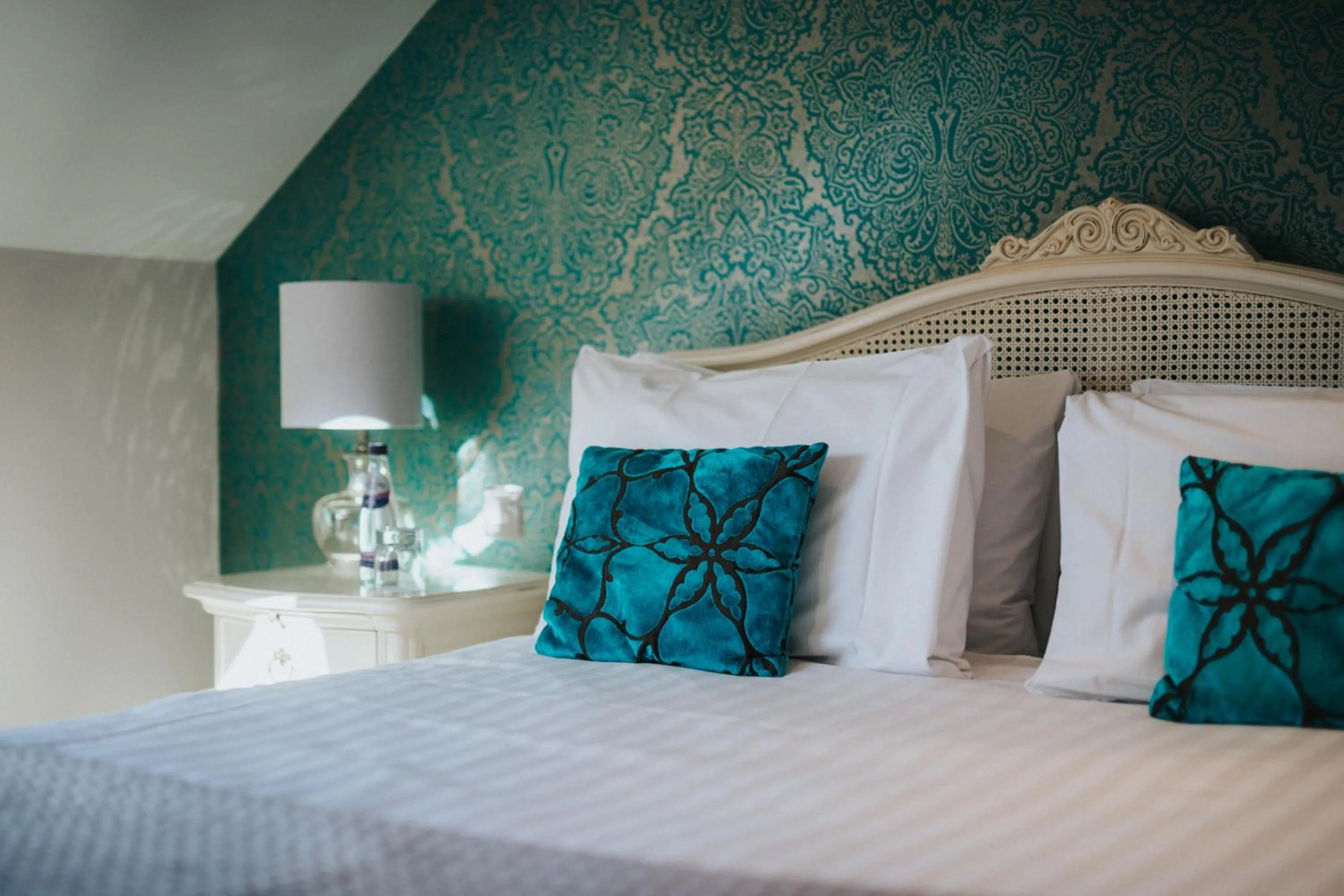 Bed in Hall Farm Hotel And Restaurant