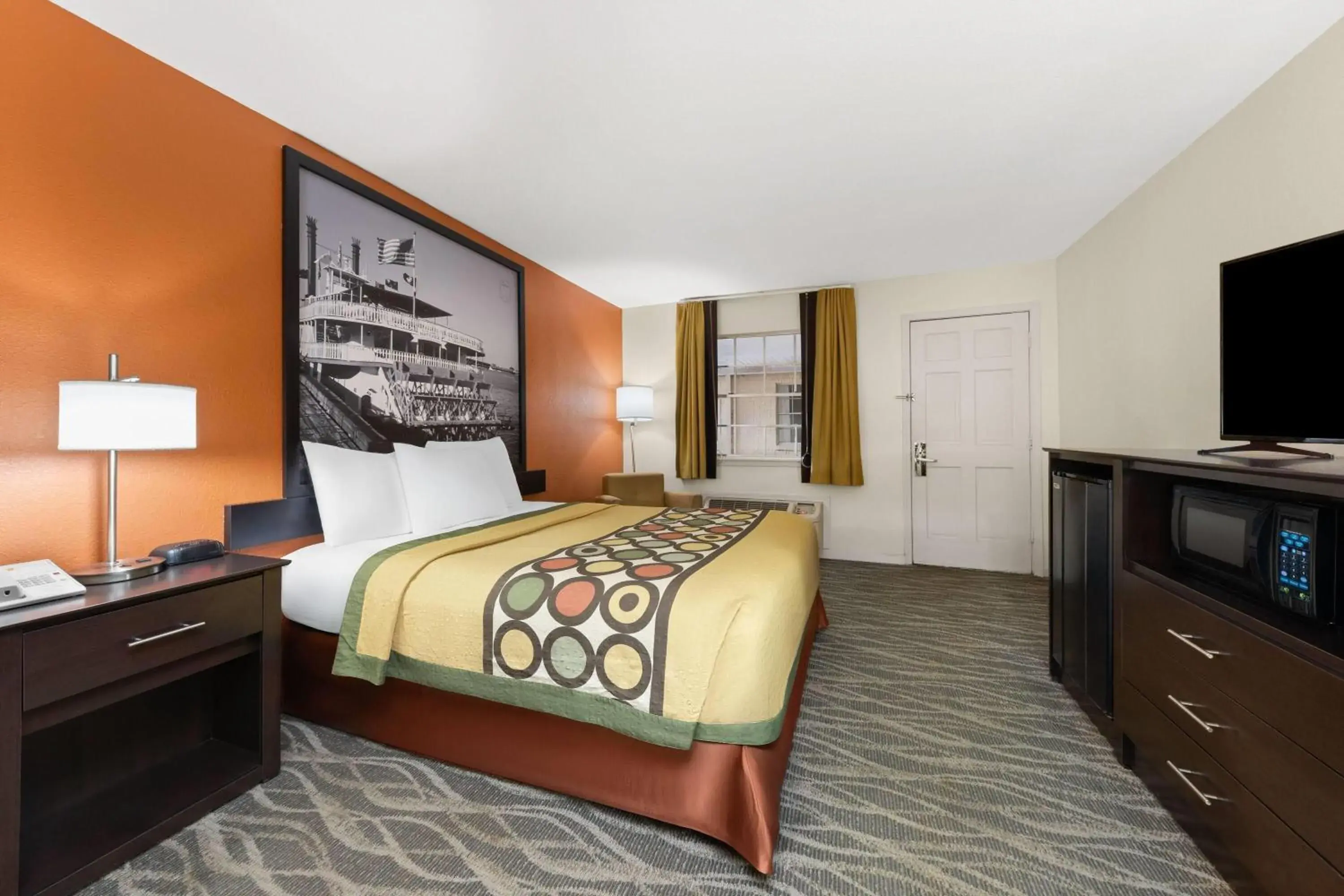 Photo of the whole room, Bed in Super 8 by Wyndham New Orleans Photo of the whole room, Bed in Super 8 by Wyndham New Orleans