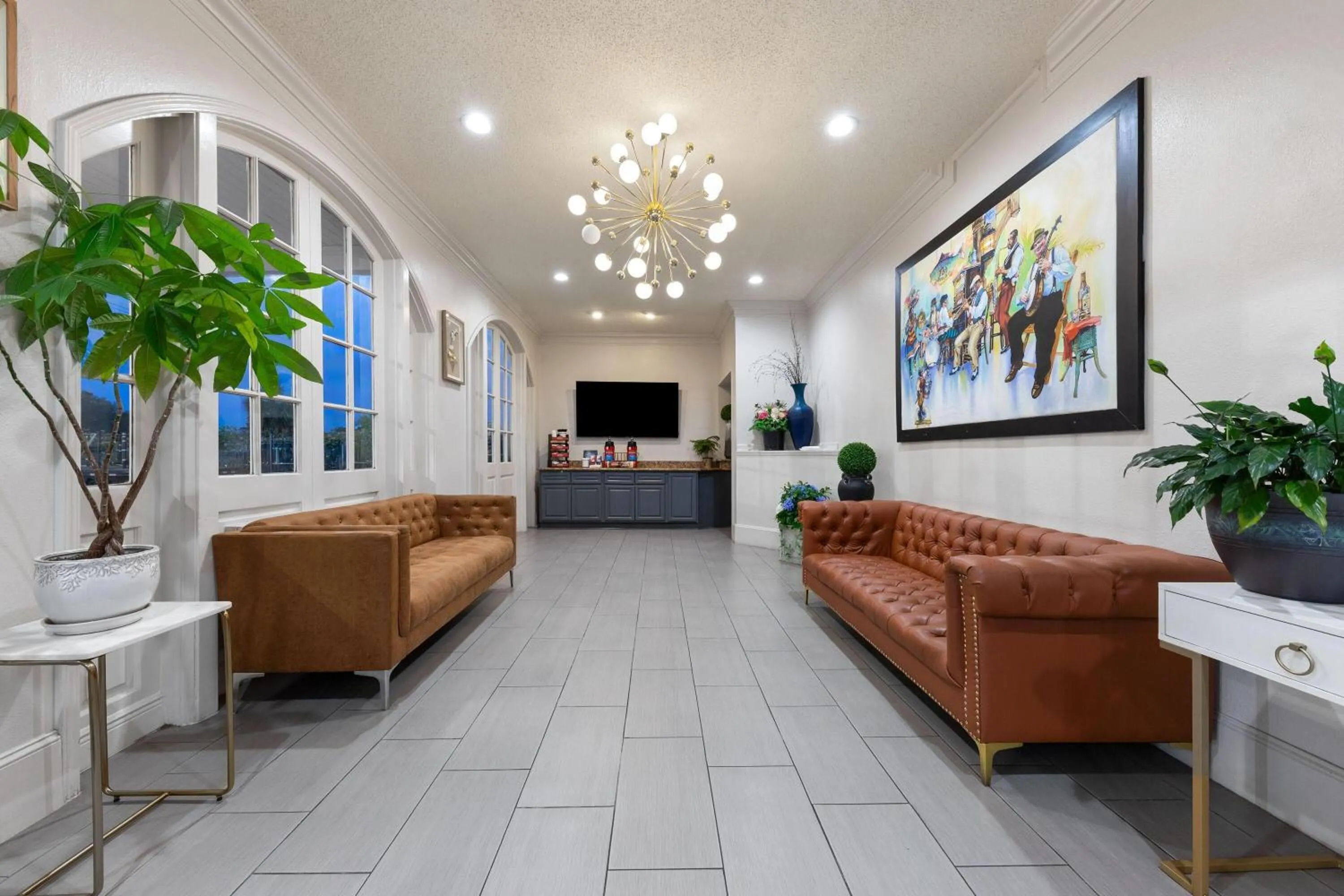 Lobby or reception in Super 8 by Wyndham New Orleans