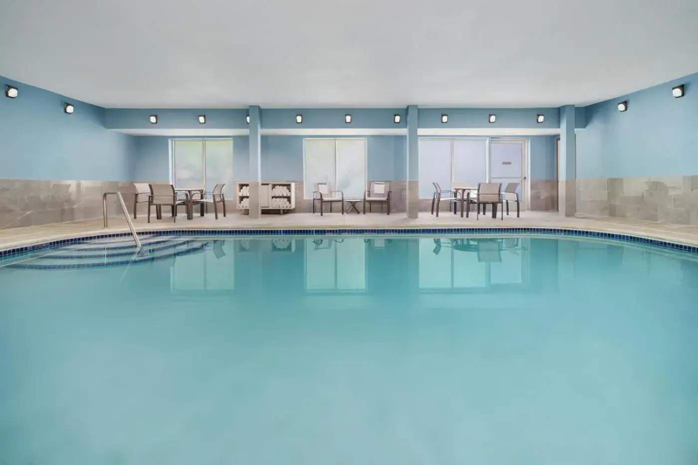 Pool view in Holiday Inn Express Irondequoit by IHG Pool view in Holiday Inn Express Irondequoit by IHG