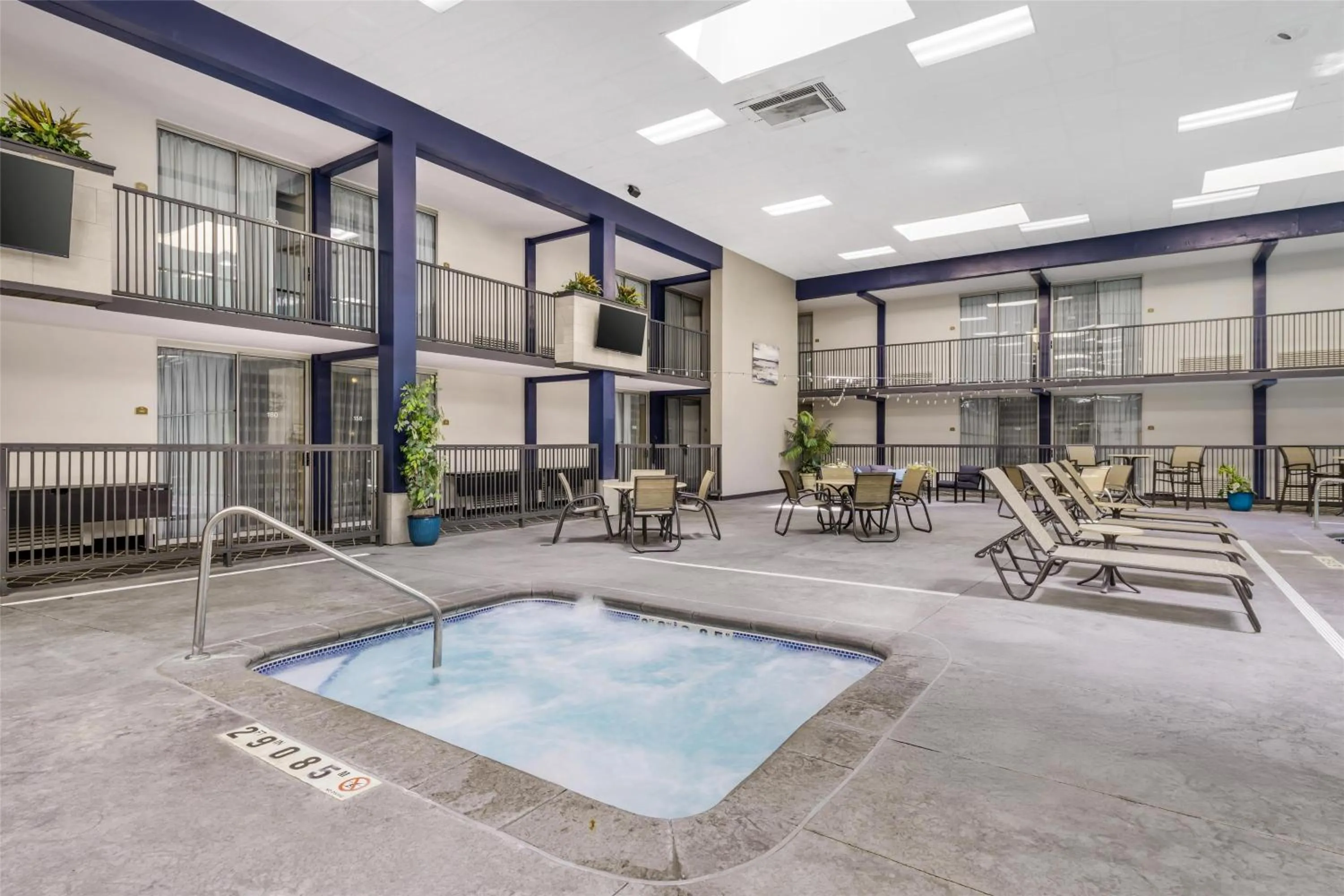 Pool view in Best Western Fairmont