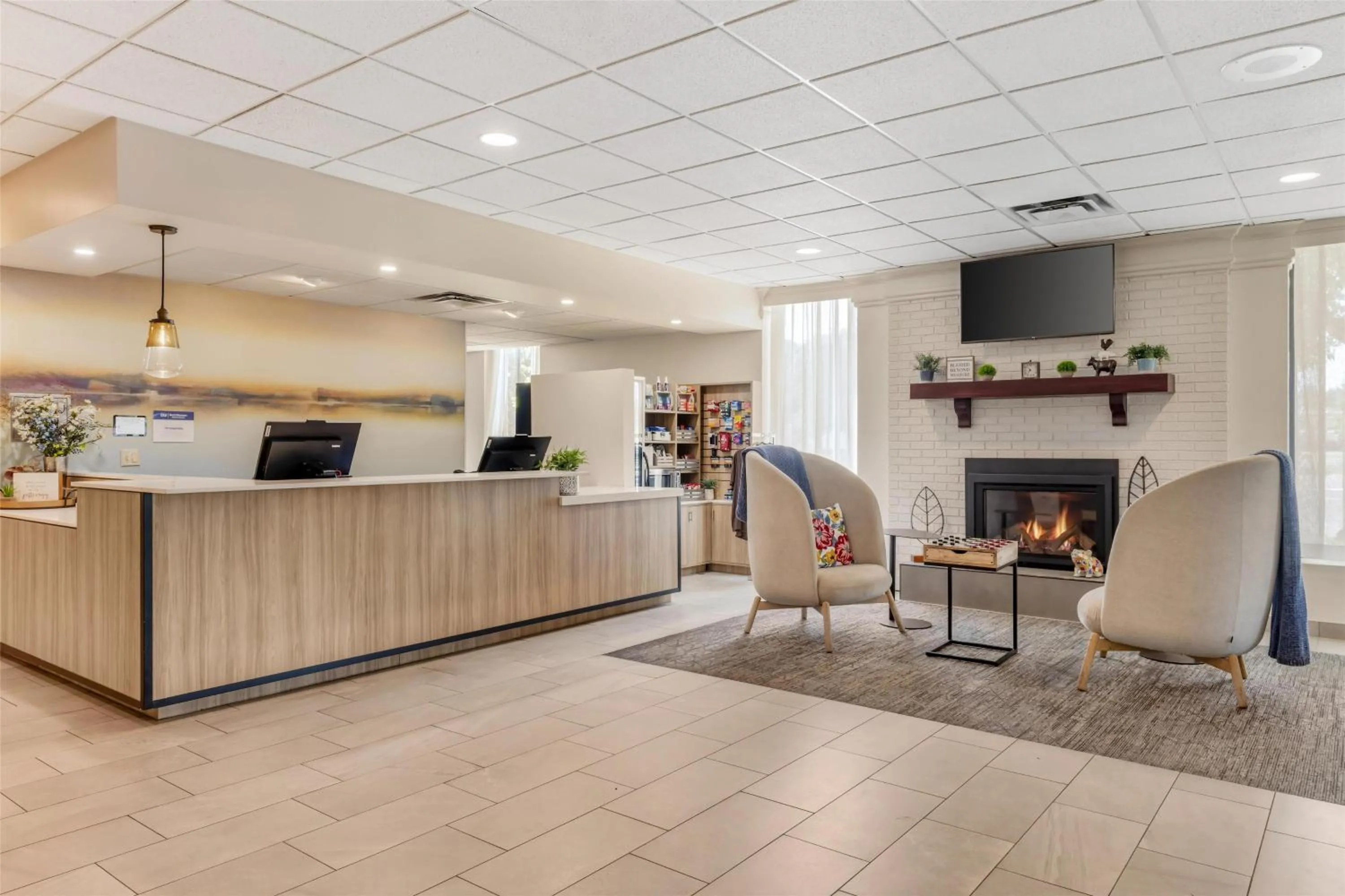 Lobby or reception in Best Western Fairmont