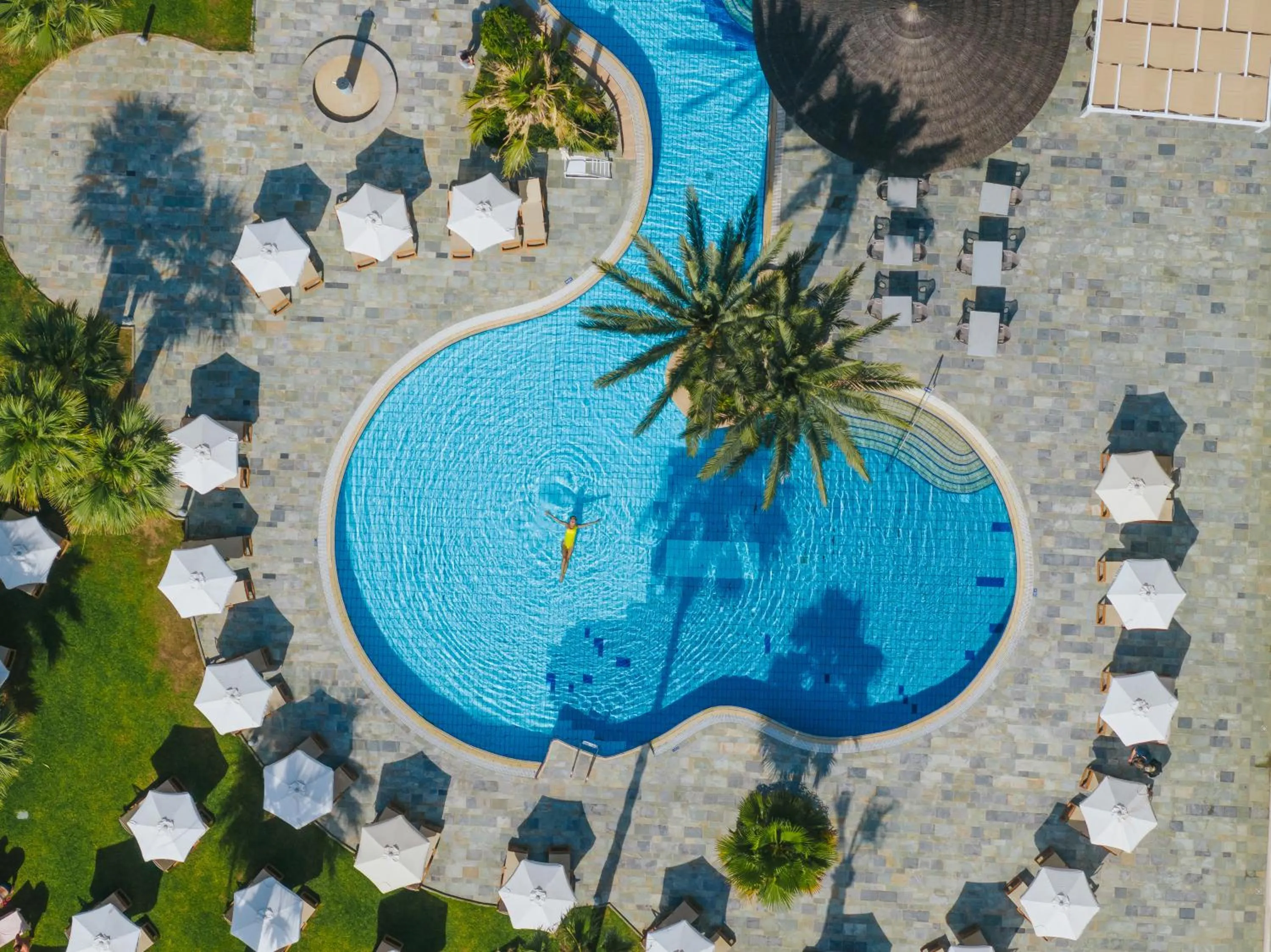 Swimming pool in Golden Bay Beach Hotel