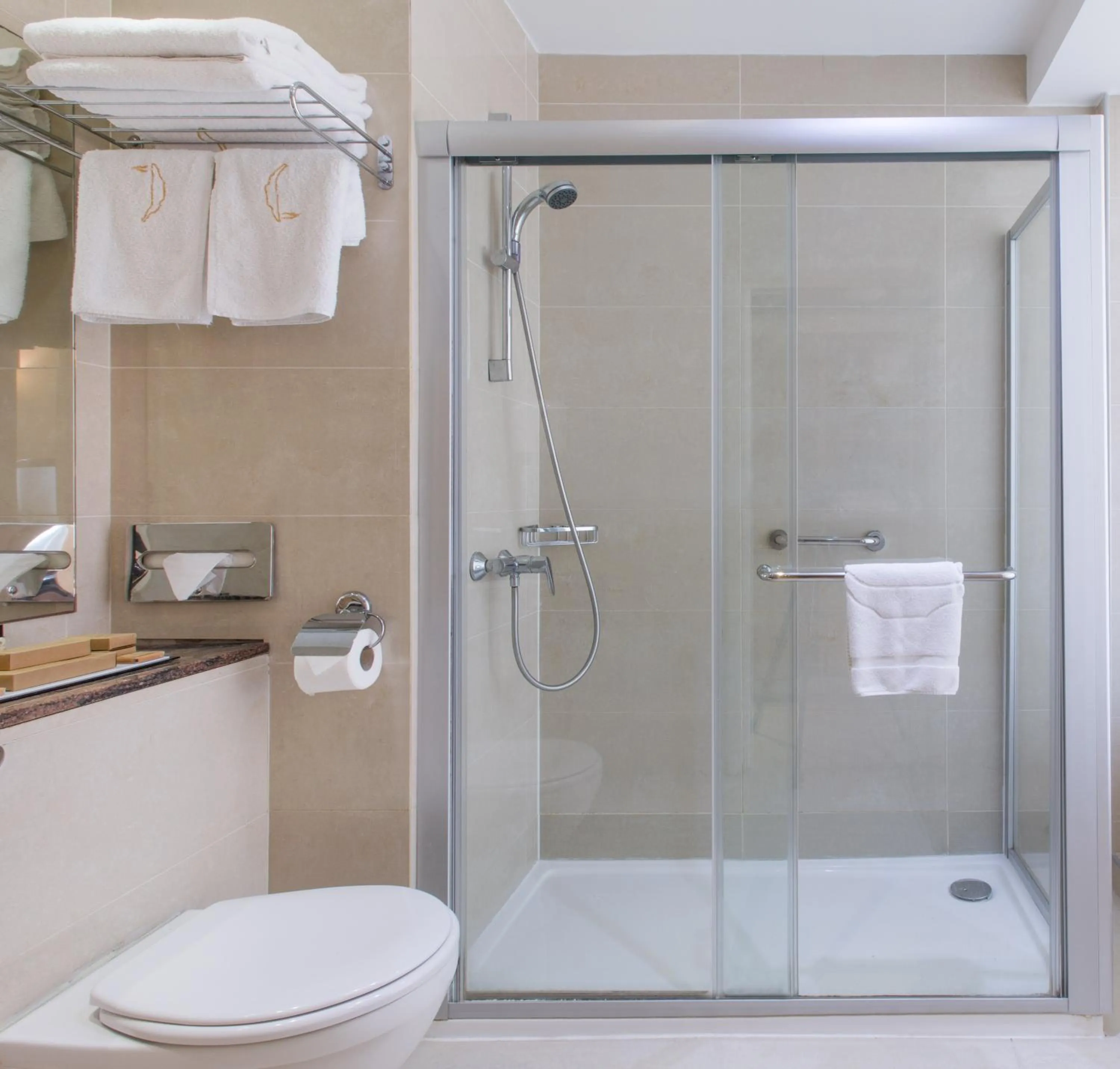 Bathroom in Golden Bay Beach Hotel