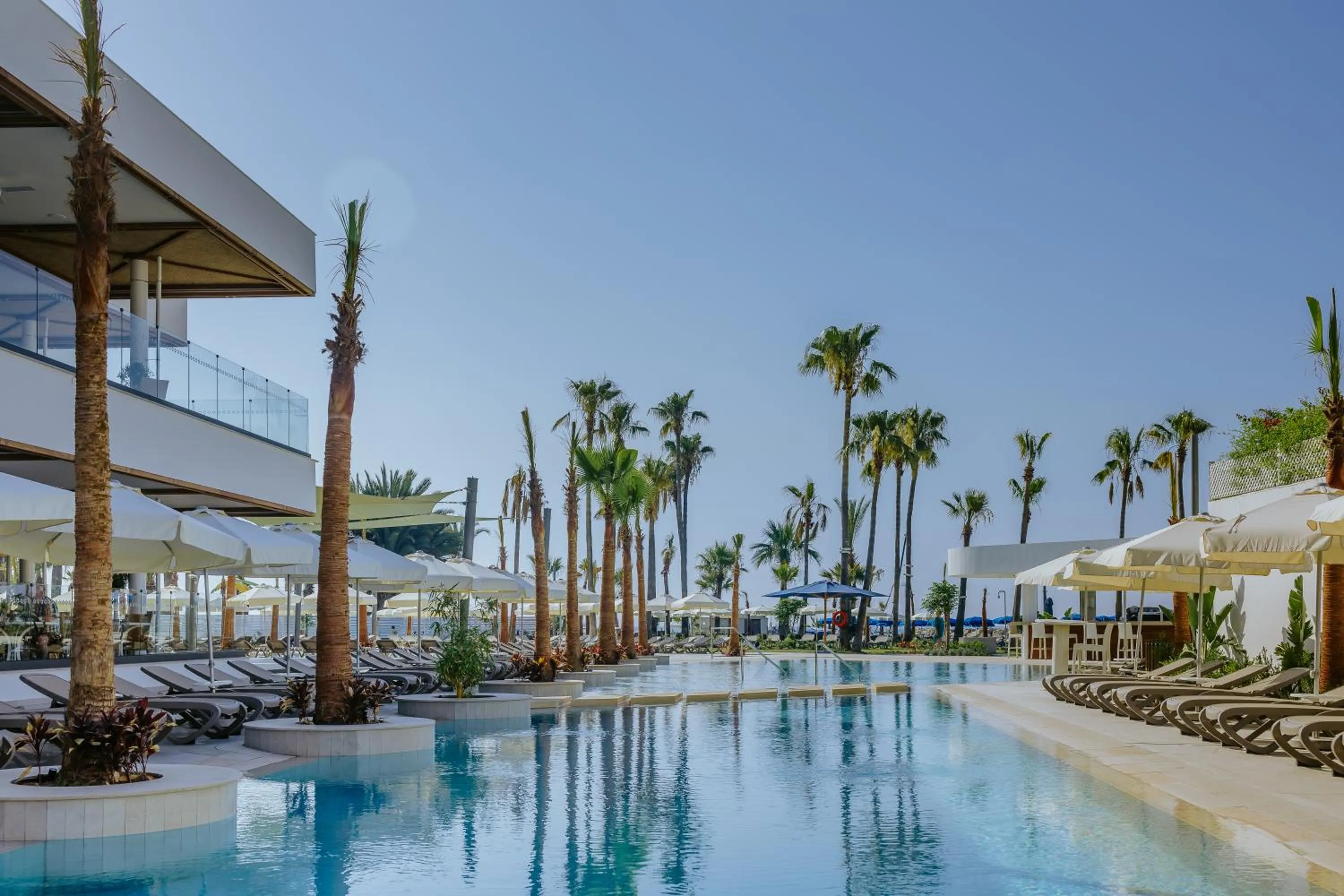 Swimming pool in Lordos Beach Hotel & Spa