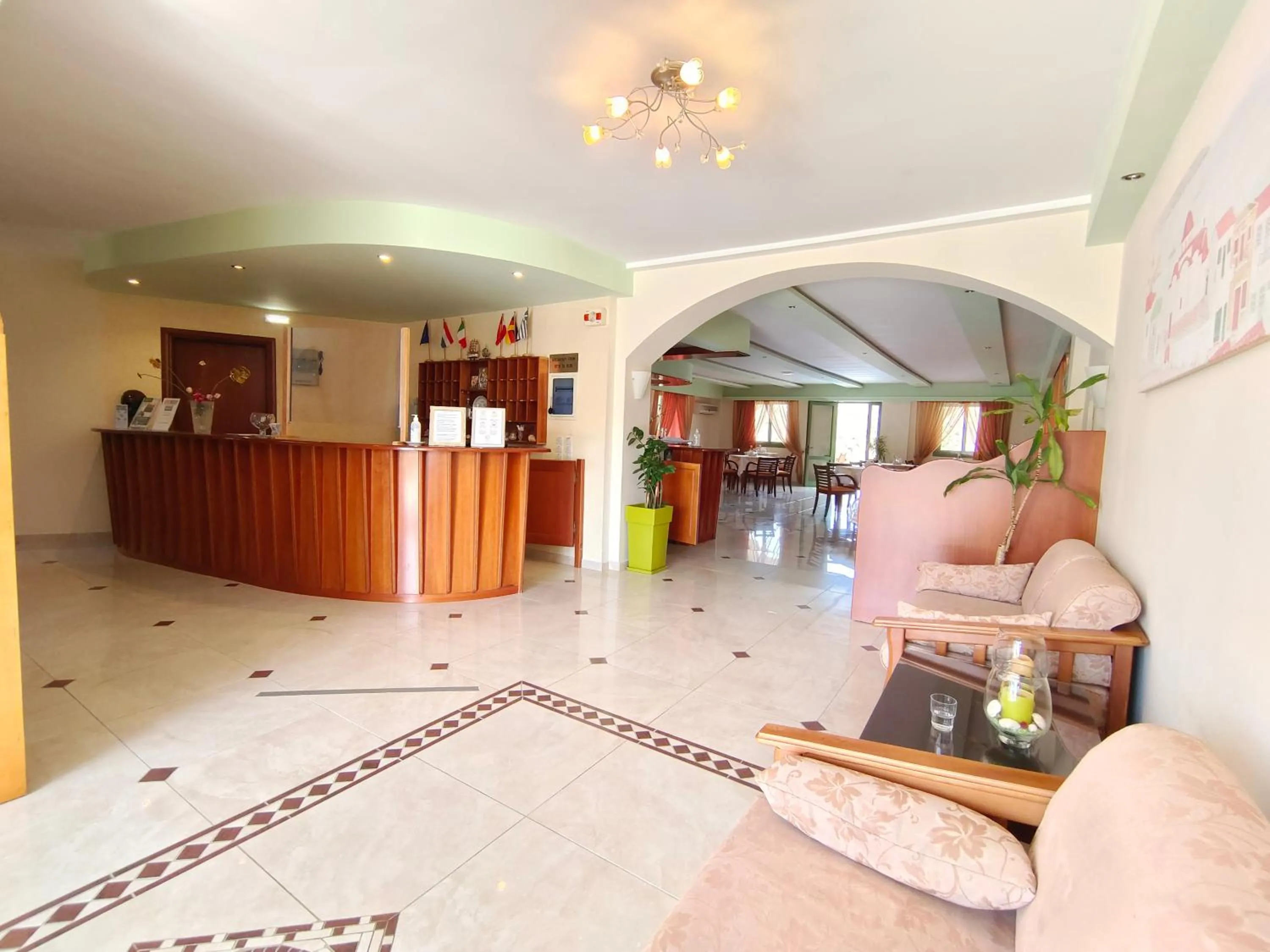 Lobby or reception in Alex