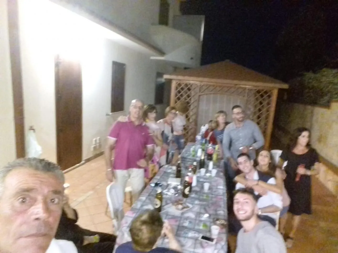 Evening entertainment in B&B Il Mandorlo